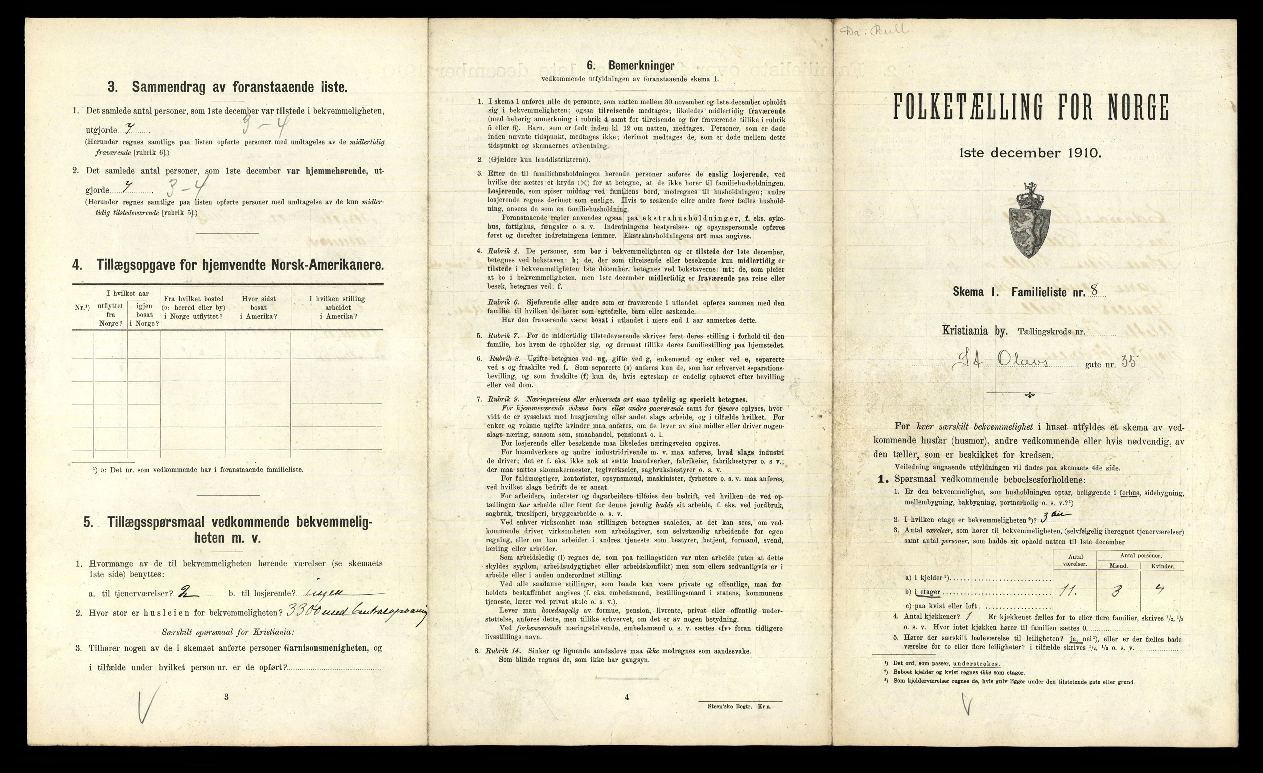 RA, 1910 census for Kristiania, 1910, p. 96827