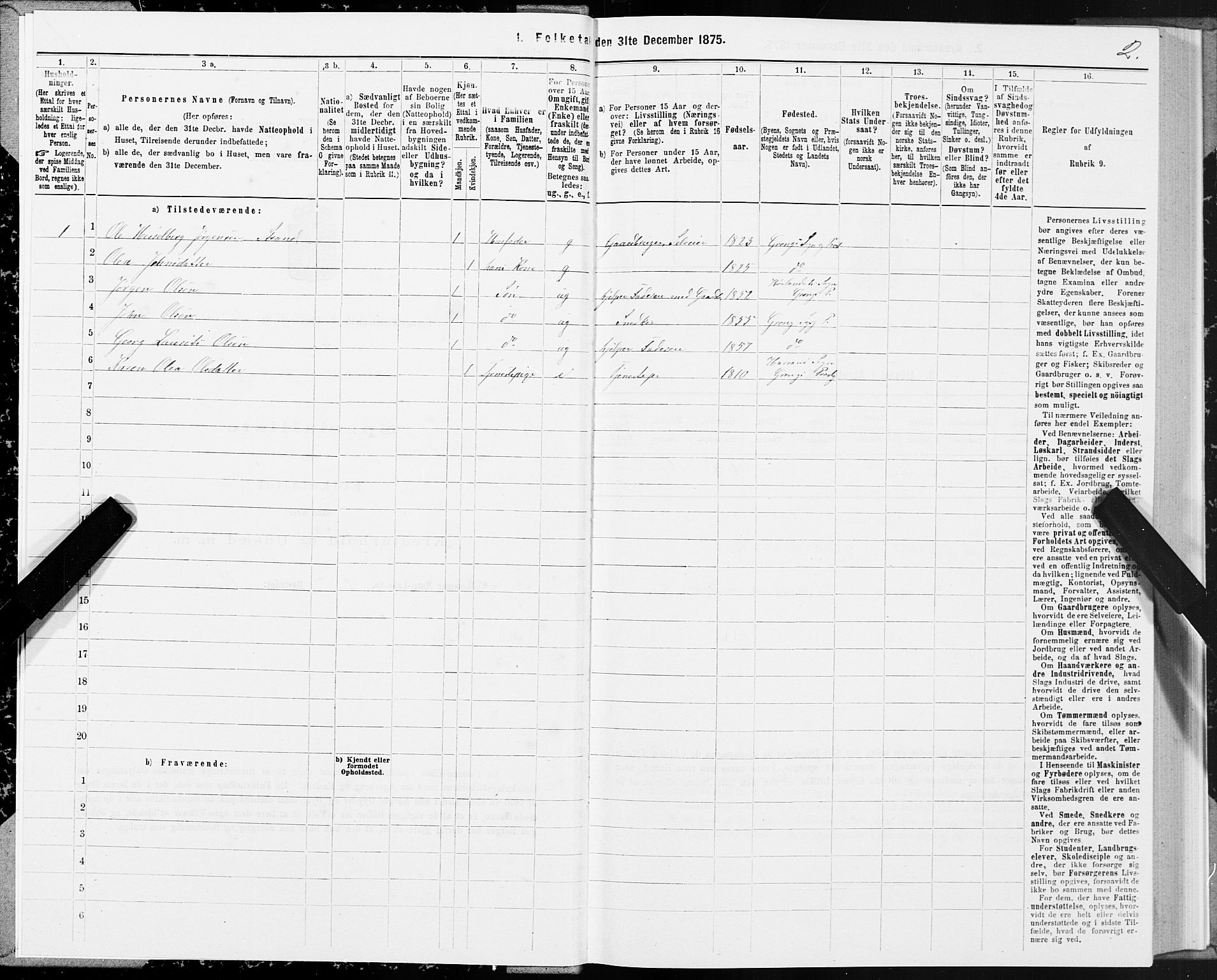 SAT, 1875 census for 1742P Grong, 1875, p. 1002