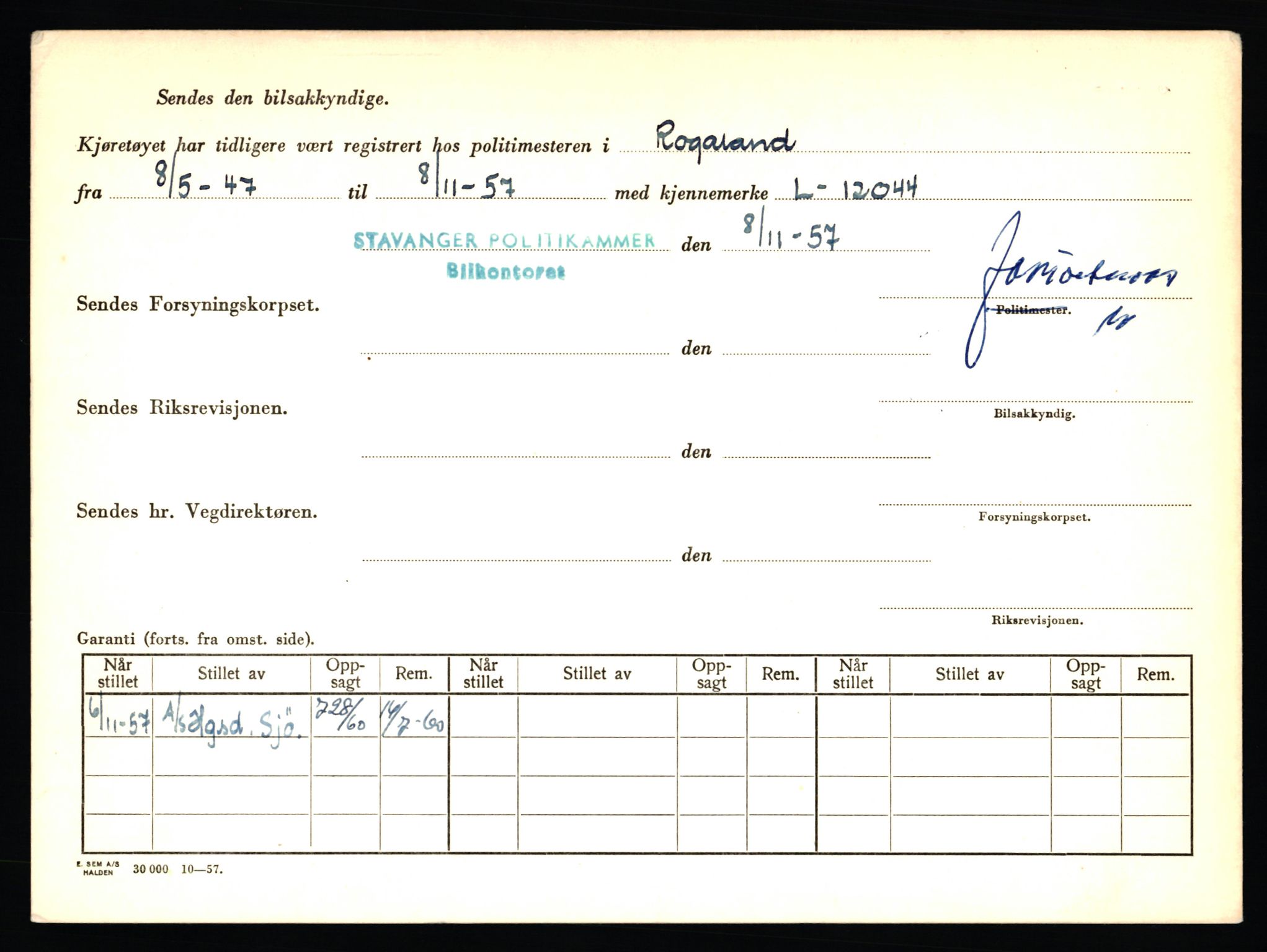 Stavanger trafikkstasjon, AV/SAST-A-101942/0/F/L0006: L-1700 - L-2149, 1930-1971, p. 1332