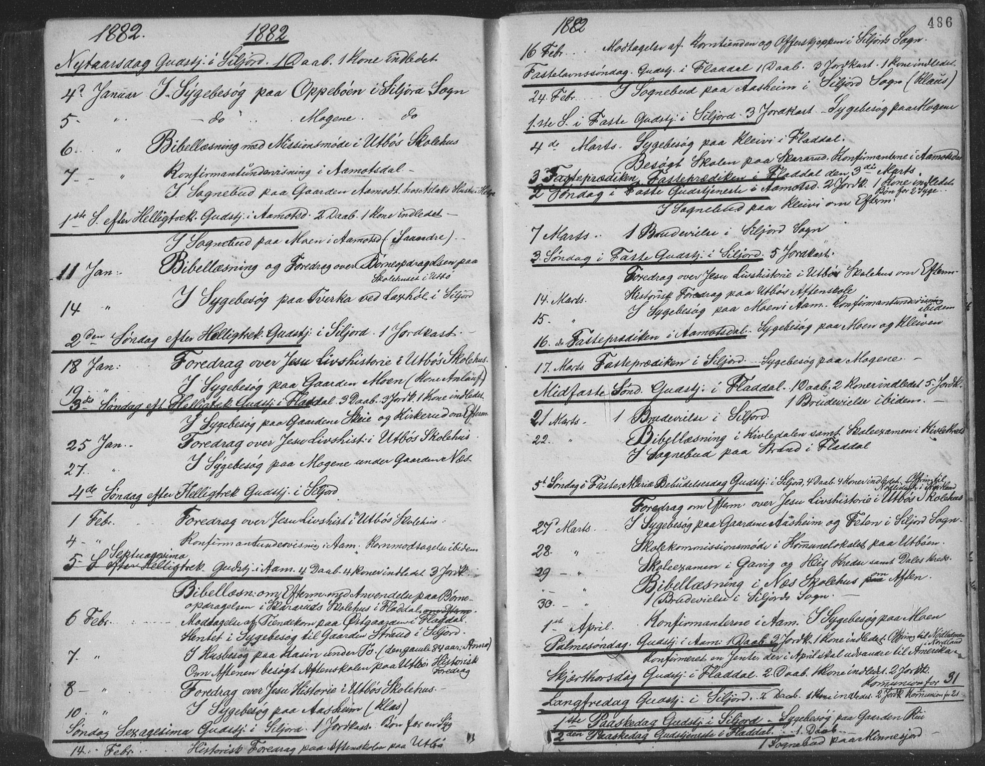 Seljord kirkebøker, SAKO/A-20/F/Fa/L0014: Parish register (official) no. I 14, 1877-1886, p. 486