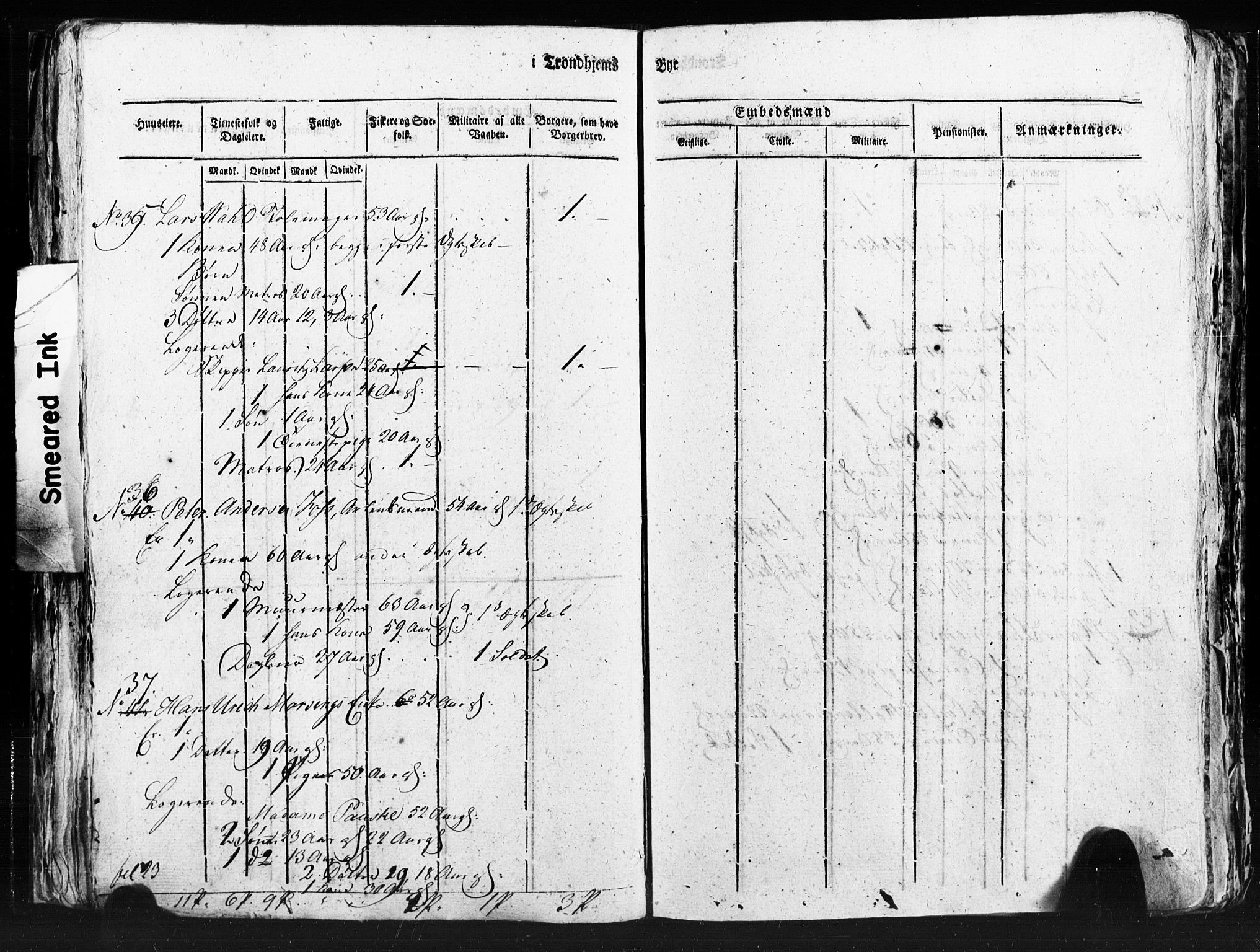 SAT, Census 1815 for Trondheim (transcript), 1815, p. 271