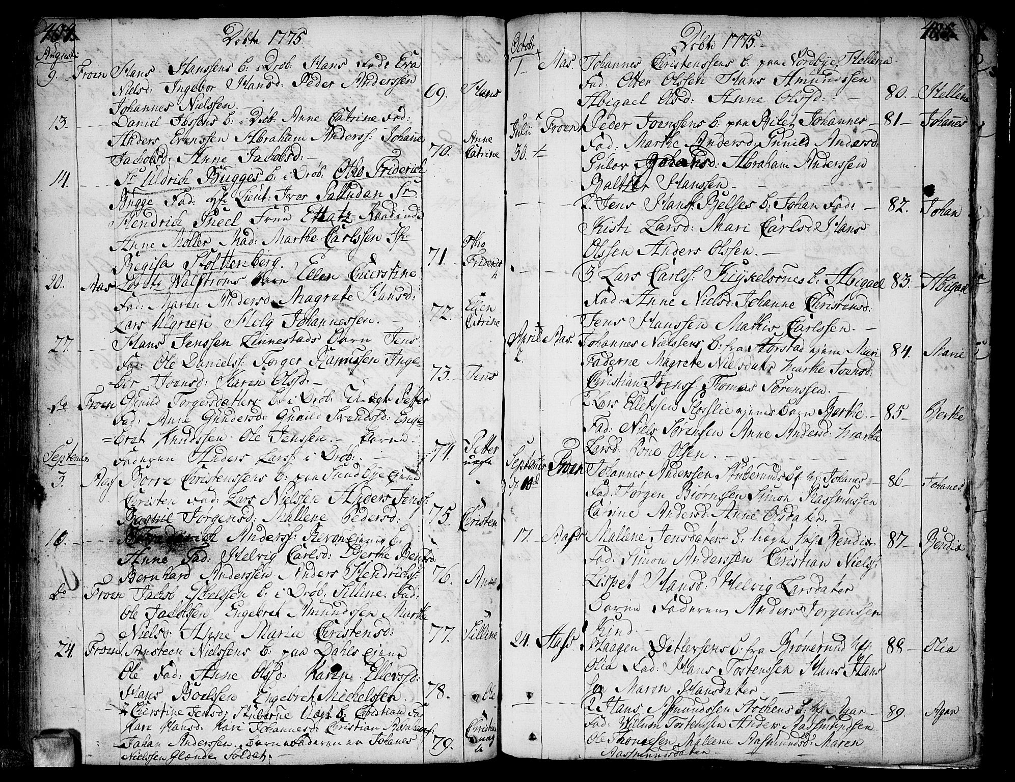 Ås prestekontor Kirkebøker, AV/SAO-A-10894/F/Fa/L0001: Parish register (official) no. I 1, 1742-1778, p. 404-405