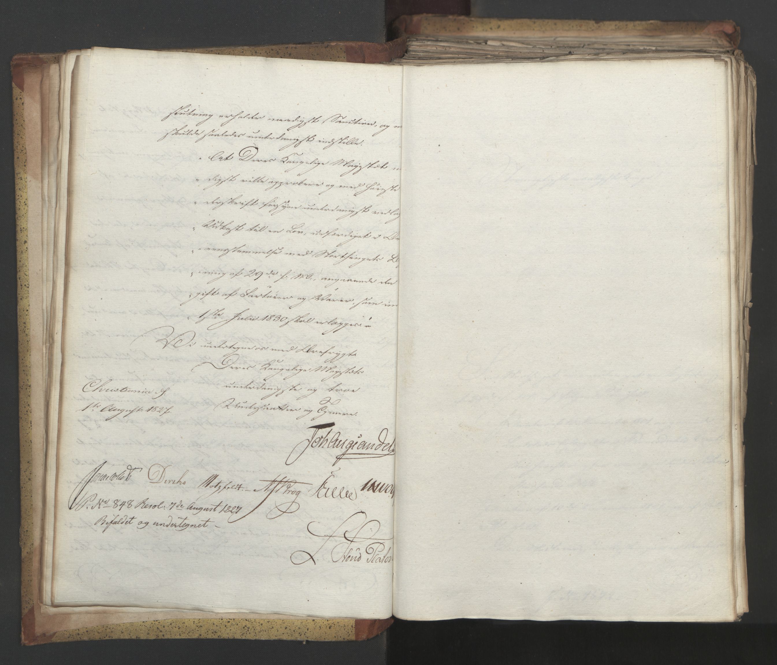 Statsrådsavdelingen i Stockholm, AV/RA-S-1003/D/Da/L0052: Regjeringsinnstillinger nr. 4566-4799, 1827, p. 24