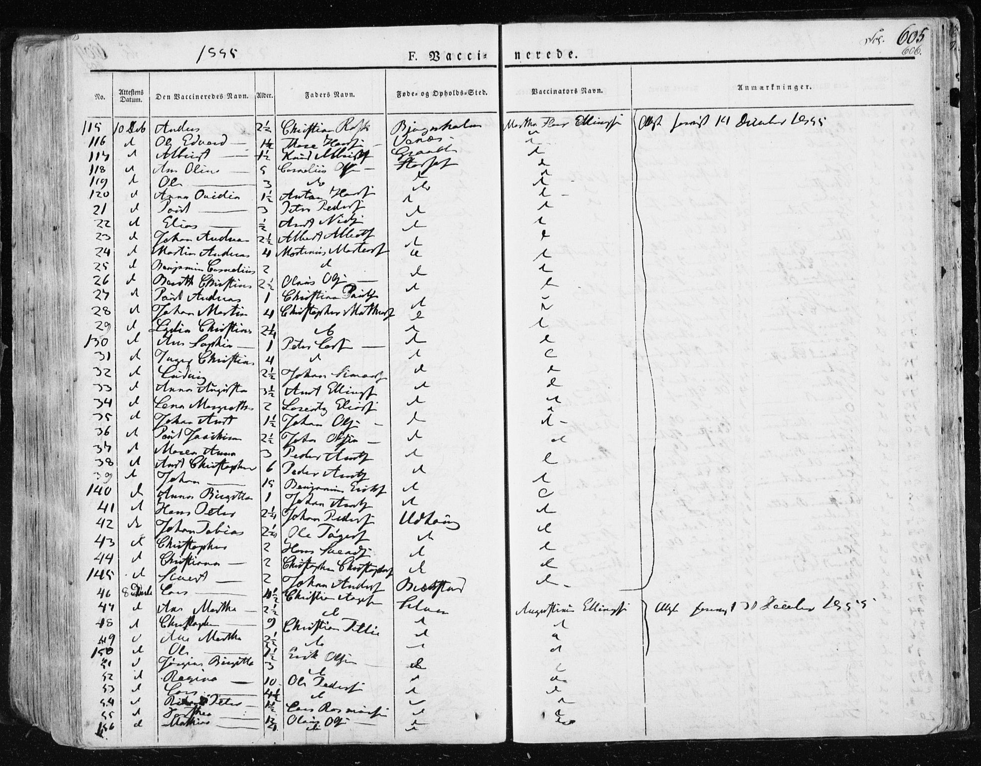 Ministerialprotokoller, klokkerbøker og fødselsregistre - Sør-Trøndelag, AV/SAT-A-1456/659/L0735: Parish register (official) no. 659A05, 1826-1841, p. 605