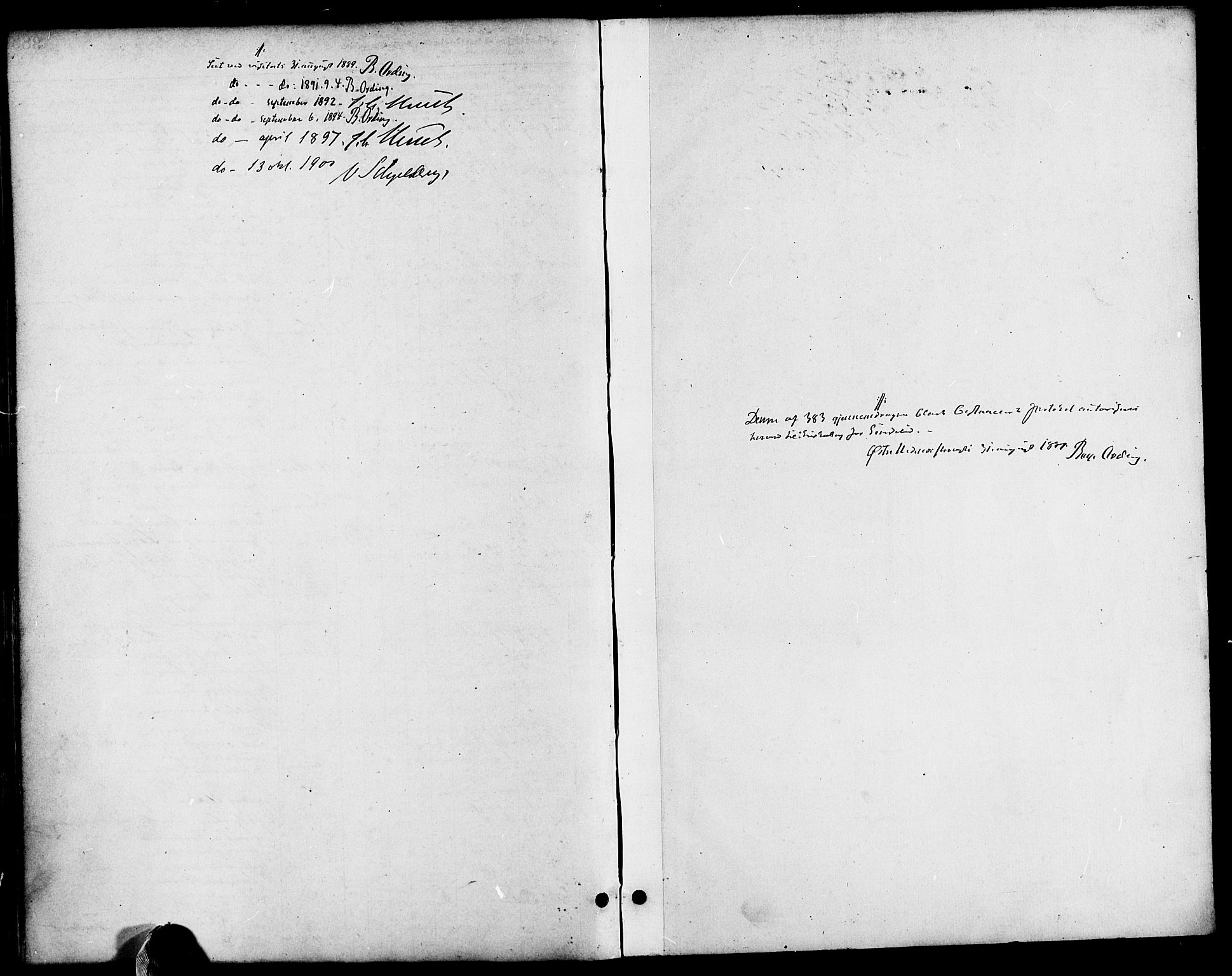 Søndeled sokneprestkontor, SAK/1111-0038/F/Fa/L0005: Parish register (official) no. A 5, 1889-1899, p. 384