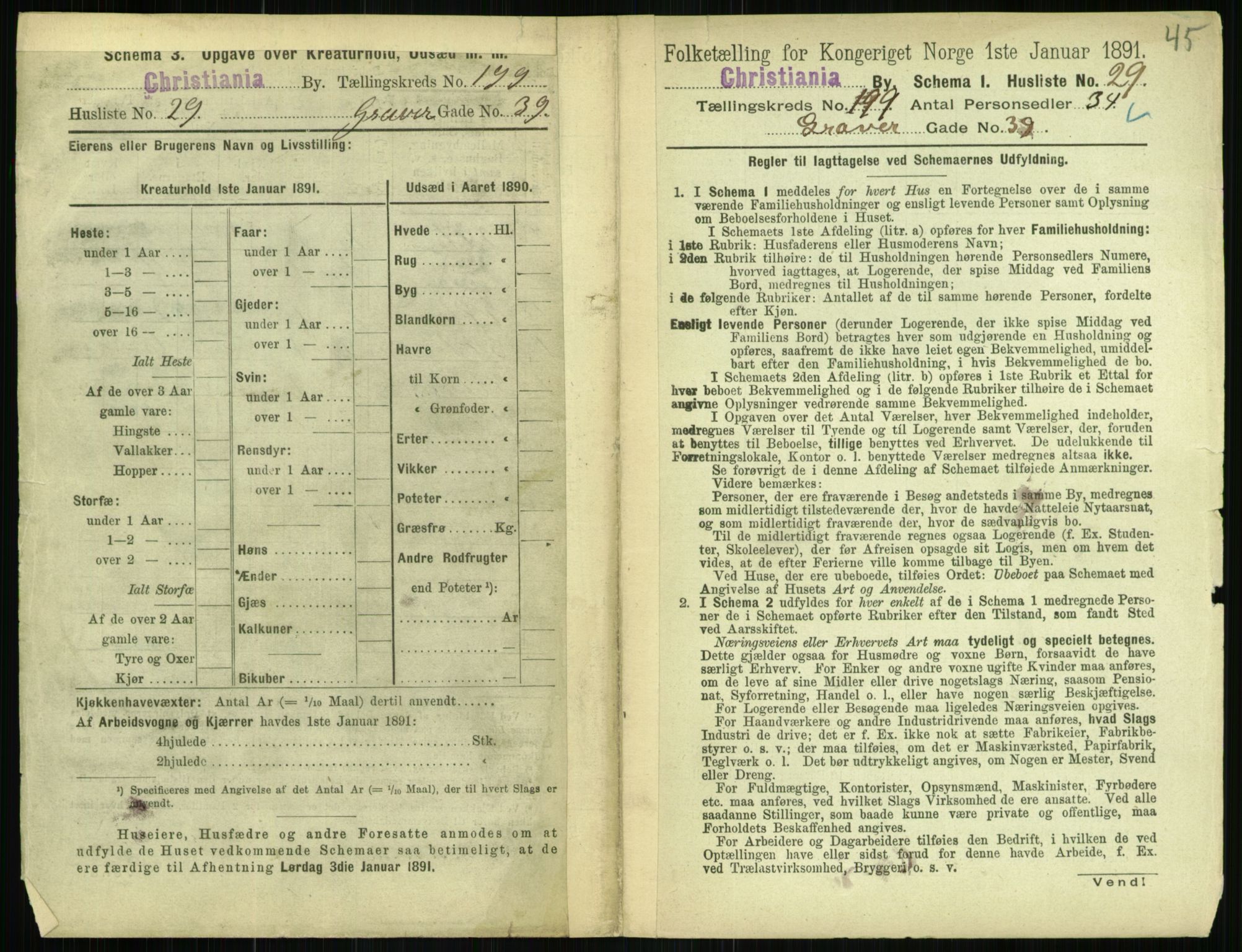 RA, 1891 census for 0301 Kristiania, 1891, p. 119742