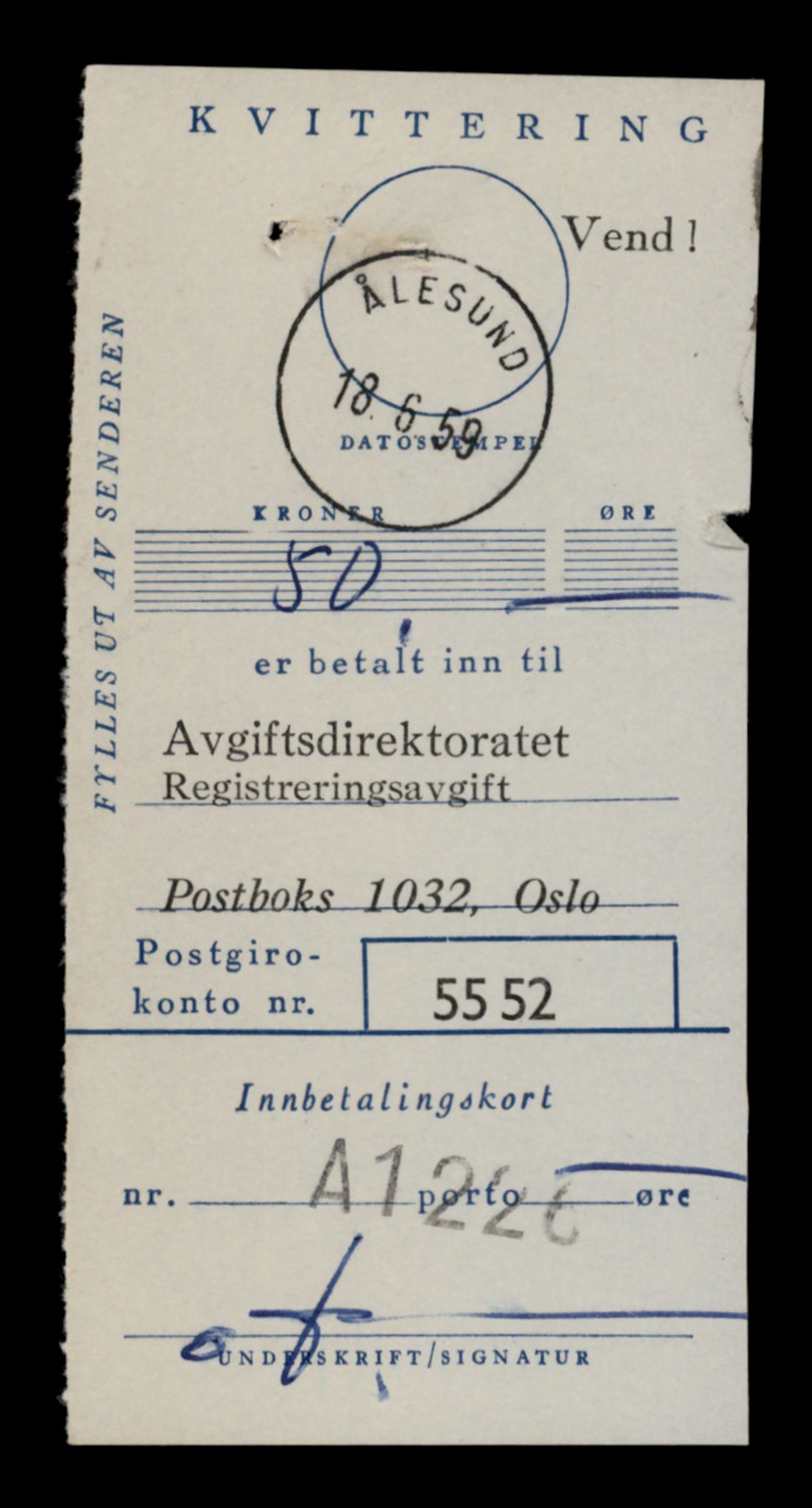 Møre og Romsdal vegkontor - Ålesund trafikkstasjon, SAT/A-4099/F/Fe/L0031: Registreringskort for kjøretøy T 11800 - T 11996, 1927-1998, p. 621