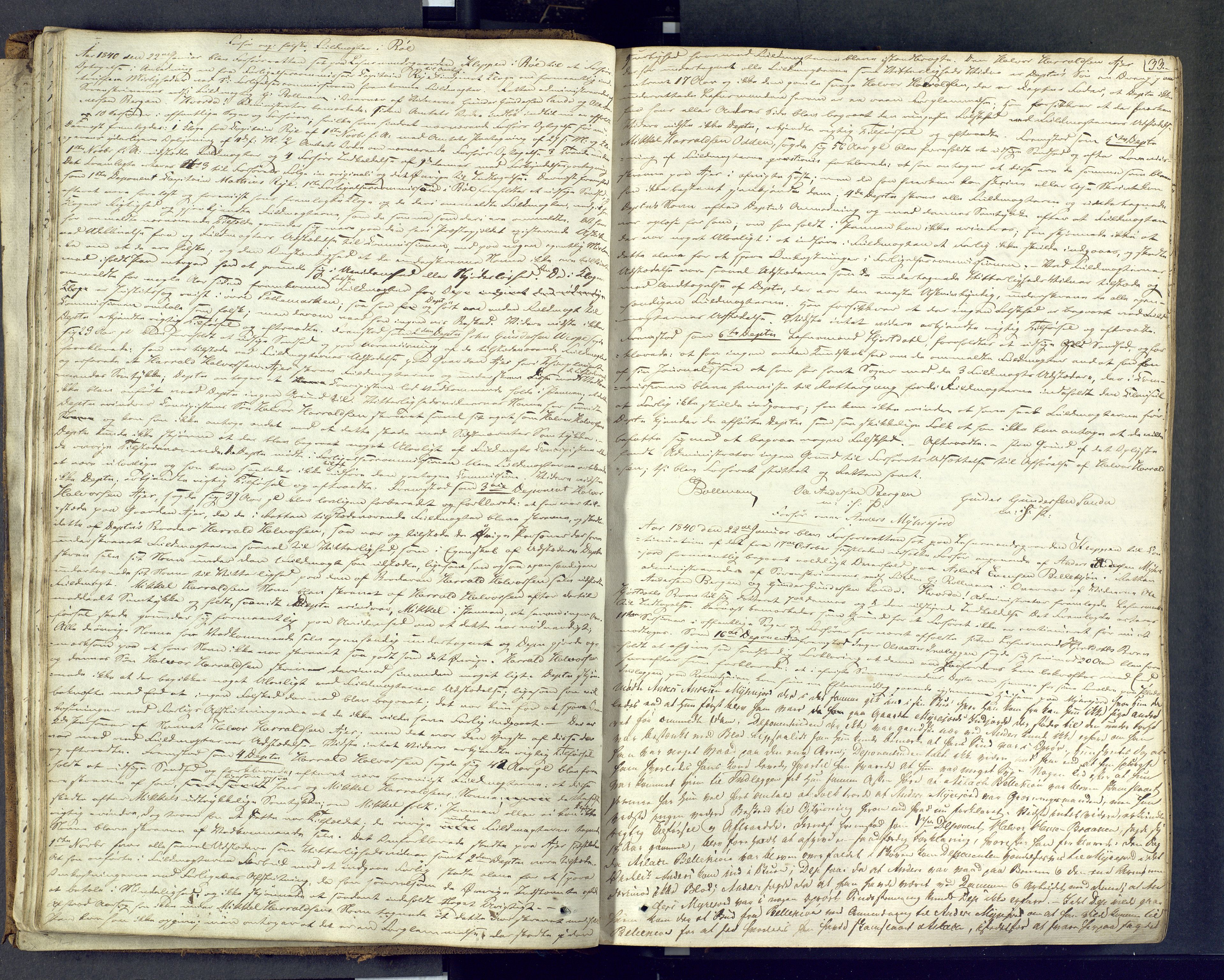 Nedre Telemark sorenskriveri, AV/SAKO-A-135/F/Fc/Fca/L0007: Ekstrarettsprotokoll, 1839-1846, p. 33