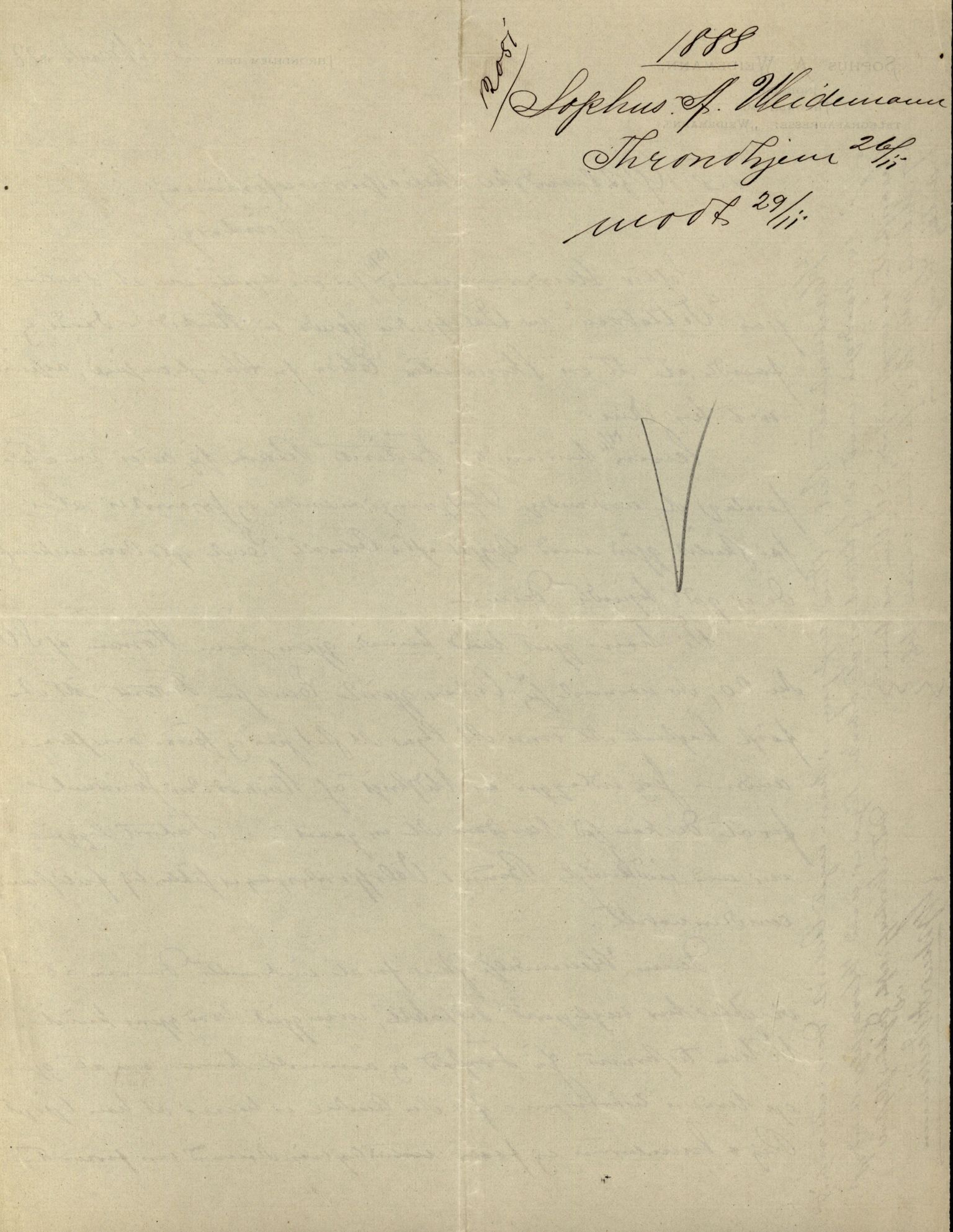 Pa 63 - Østlandske skibsassuranceforening, VEMU/A-1079/G/Ga/L0022/0004: Havaridokumenter / Try, Tre Brødre, Vidar, Elisa, Dagny, 1888, p. 77