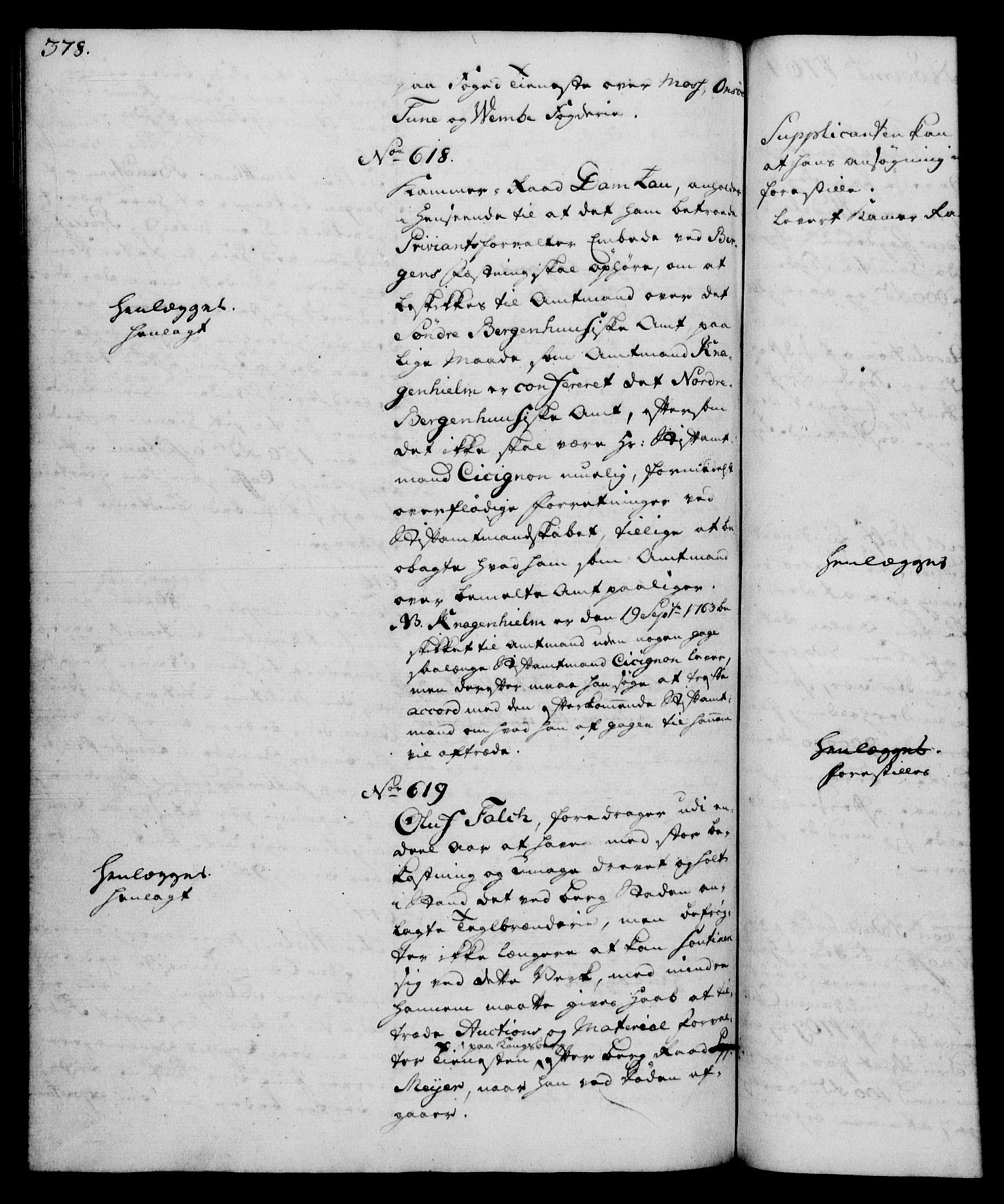 Rentekammeret, Kammerkanselliet, RA/EA-3111/G/Gh/Gha/L0035: Norsk ekstraktmemorialprotokoll (merket RK 53.80), 1759-1771, p. 378