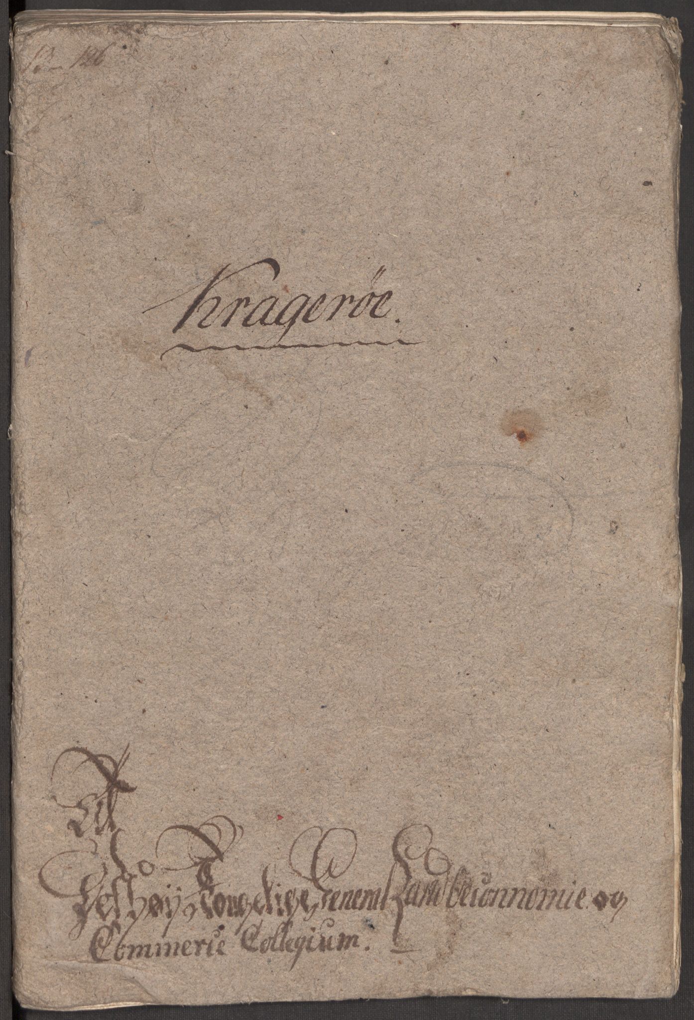 Kommersekollegiet, Brannforsikringskontoret 1767-1814, RA/EA-5458/F/Fa/L0032/0005: Kragerø / Branntakstprotokoll, 1797