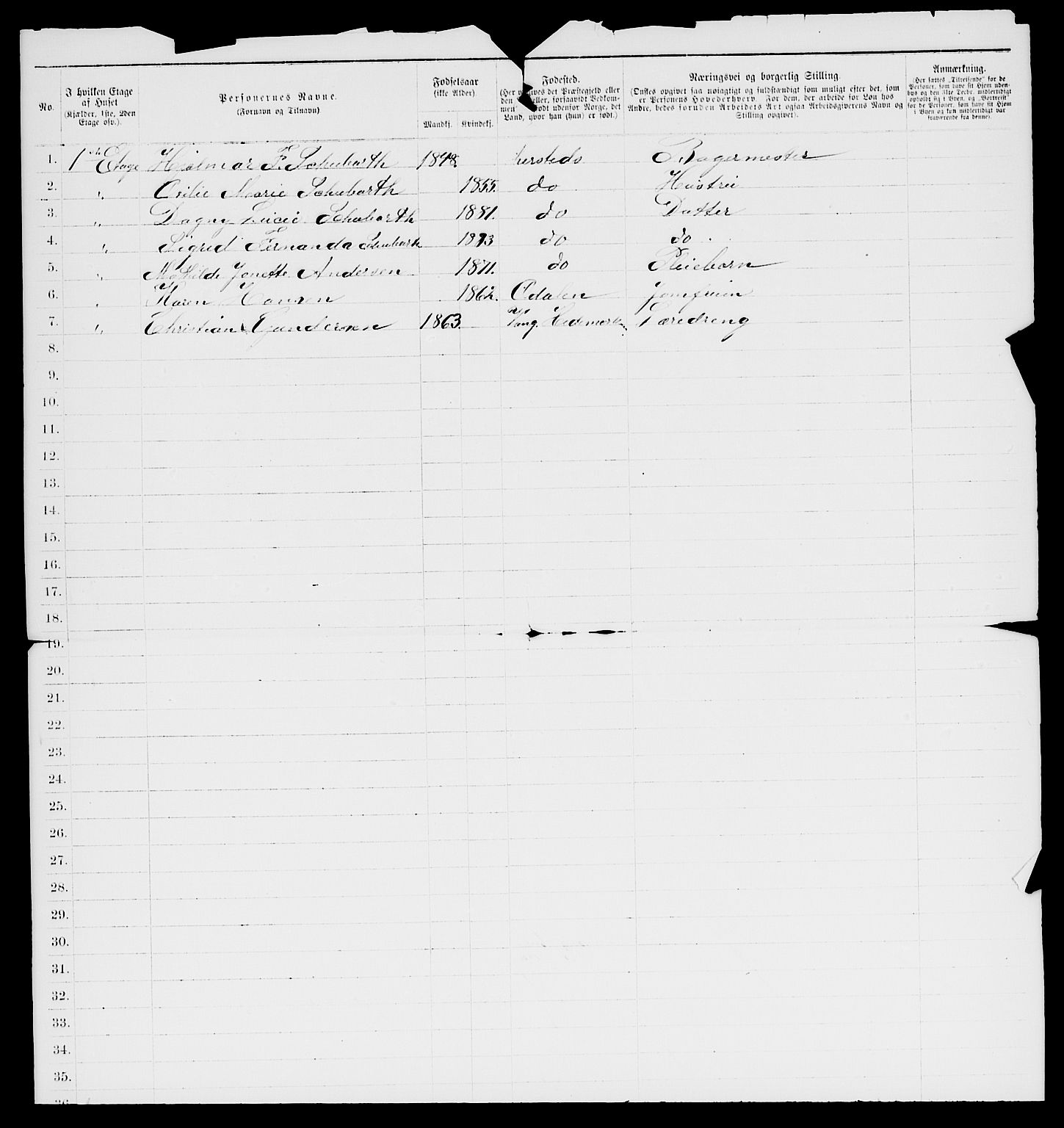 RA, 1885 census for 0301 Kristiania, 1885, p. 10133