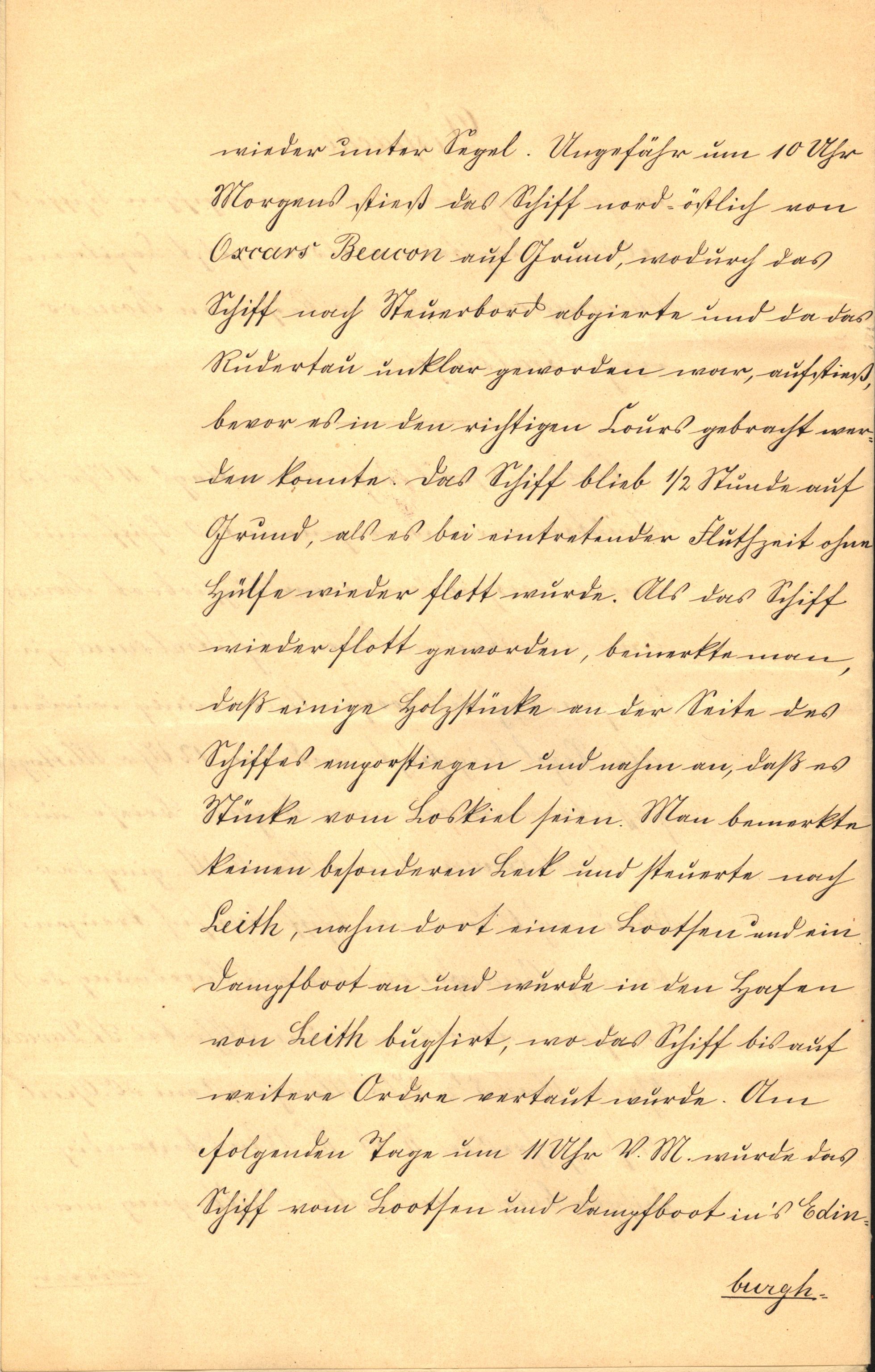 Pa 63 - Østlandske skibsassuranceforening, VEMU/A-1079/G/Ga/L0014/0012: Havaridokumenter / Sophie, Andover, Alliance, Anna, 1882, p. 91