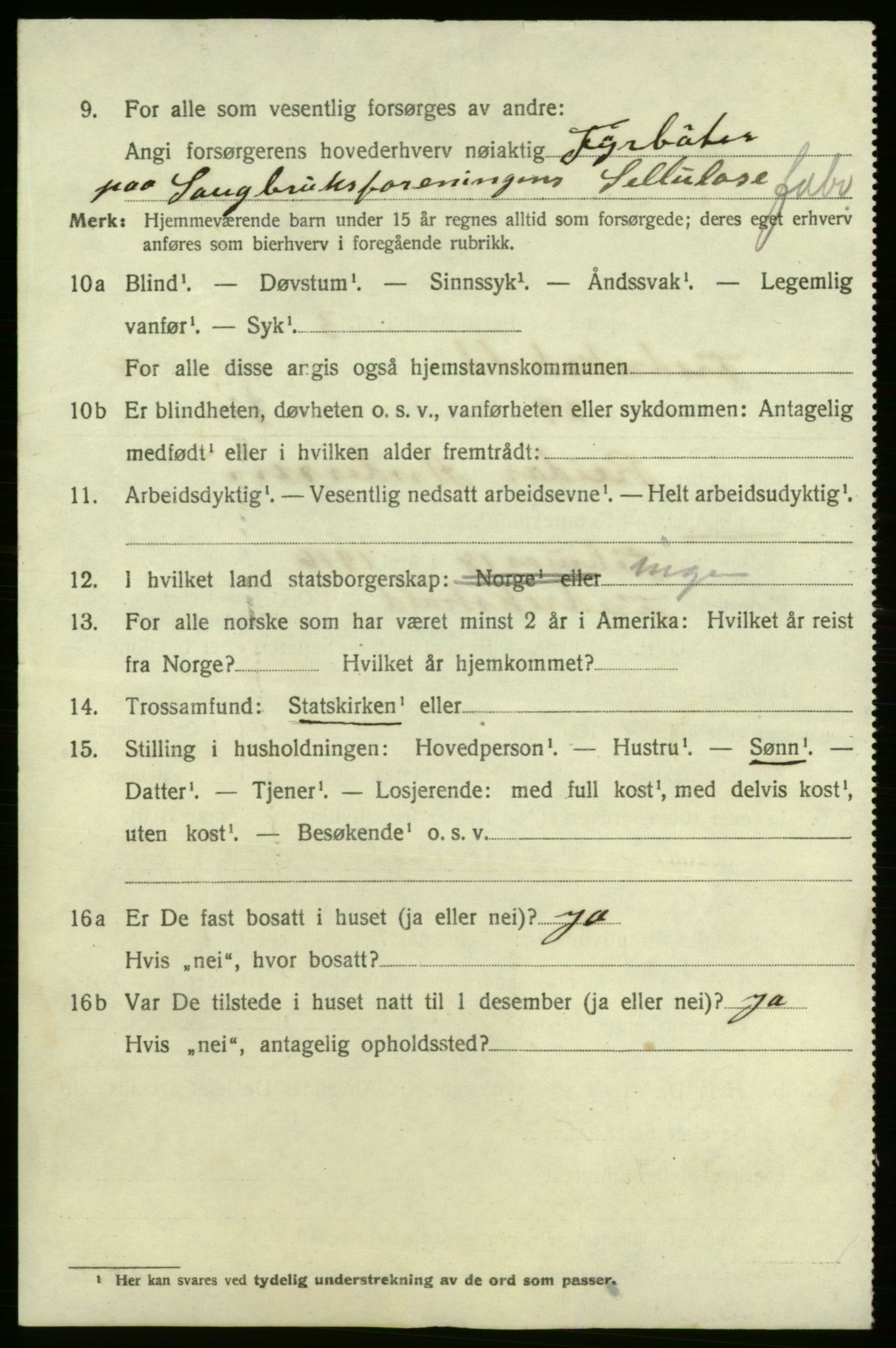 SAO, 1920 census for Fredrikshald, 1920, p. 28040