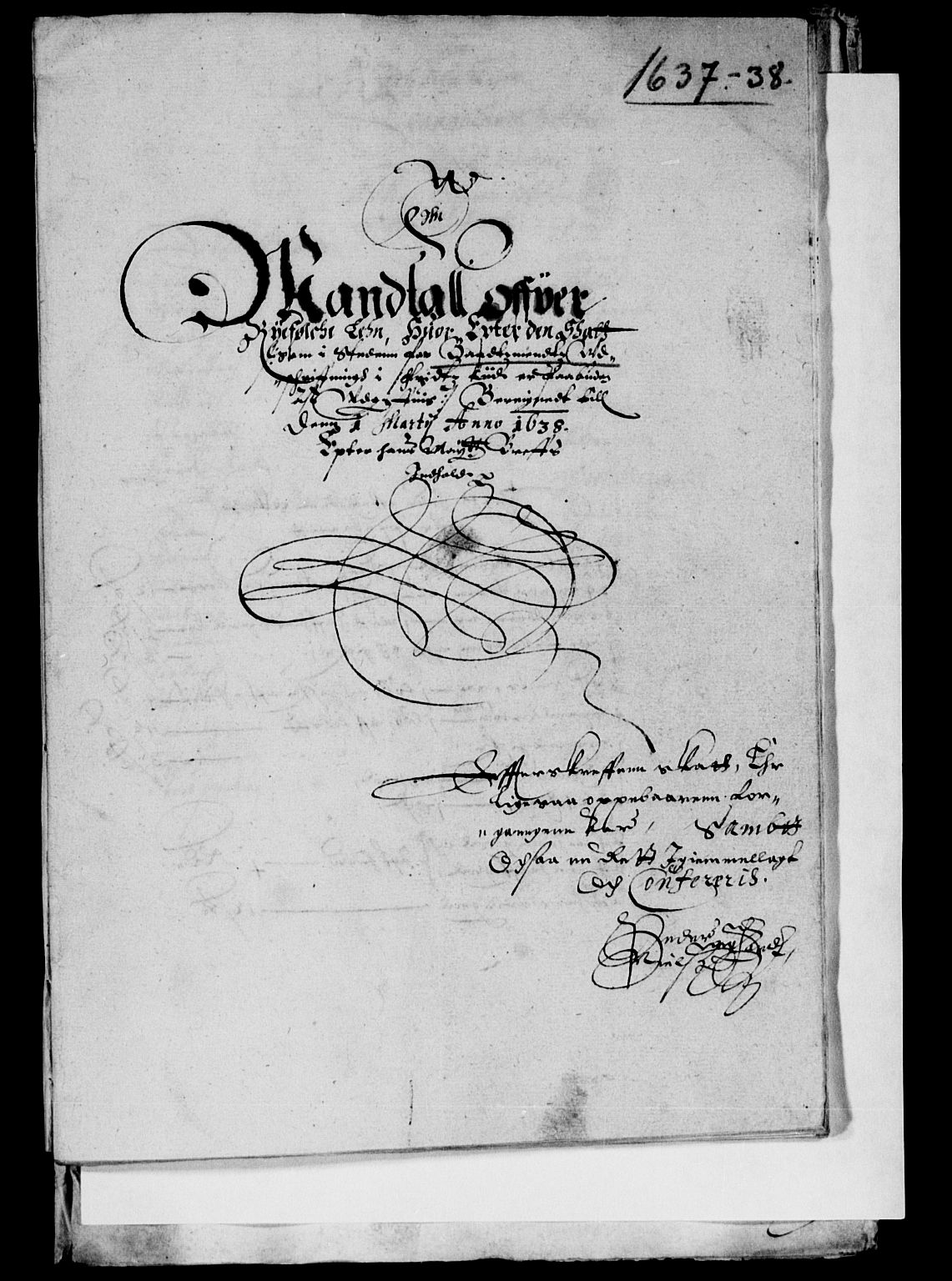 Rentekammeret inntil 1814, Reviderte regnskaper, Lensregnskaper, AV/RA-EA-5023/R/Rb/Rbs/L0022: Stavanger len, 1637-1639