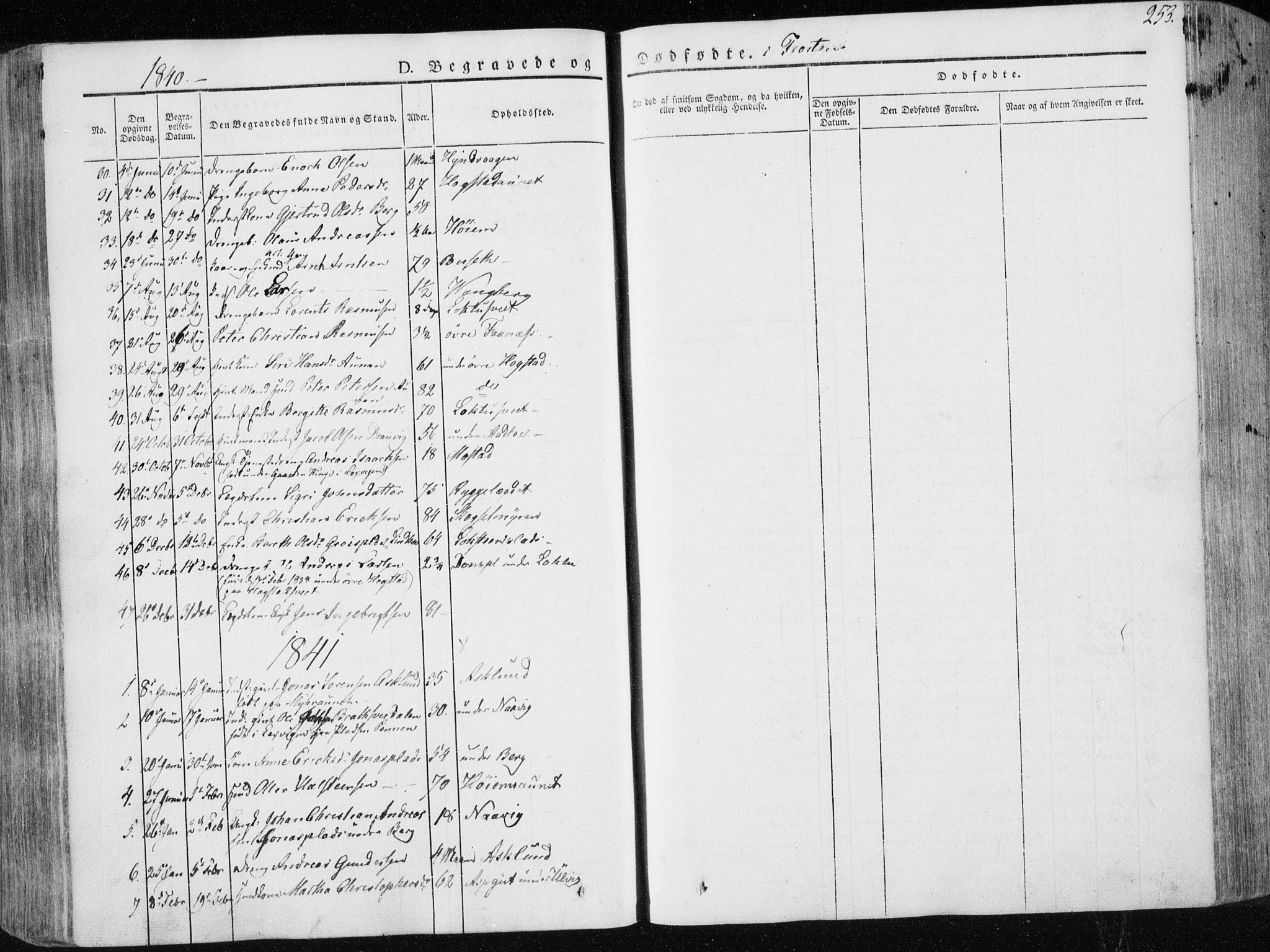 Ministerialprotokoller, klokkerbøker og fødselsregistre - Nord-Trøndelag, SAT/A-1458/713/L0115: Parish register (official) no. 713A06, 1838-1851, p. 253