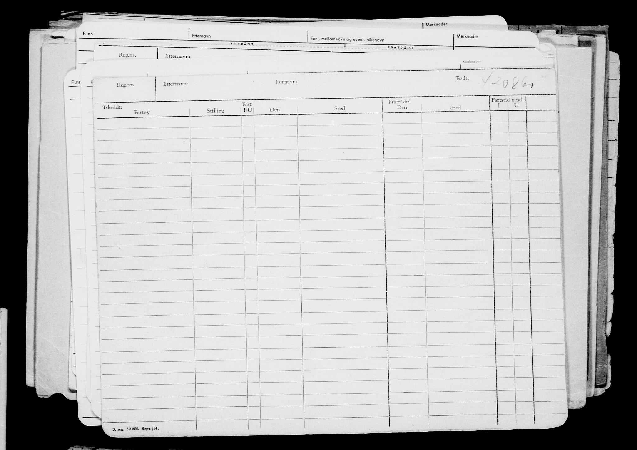 Direktoratet for sjømenn, AV/RA-S-3545/G/Gb/L0070: Hovedkort, 1907, p. 658