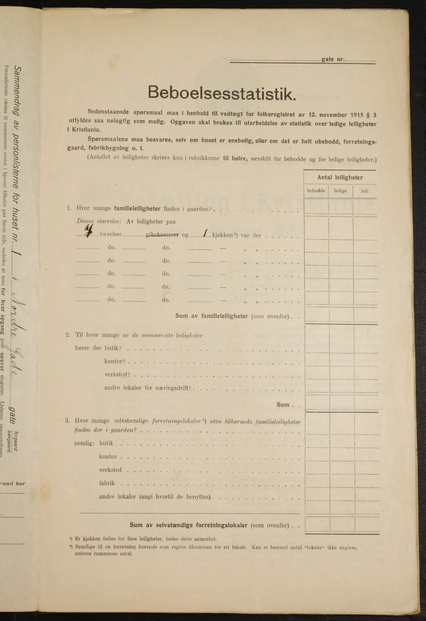 OBA, Municipal Census 1916 for Kristiania, 1916, p. 74797