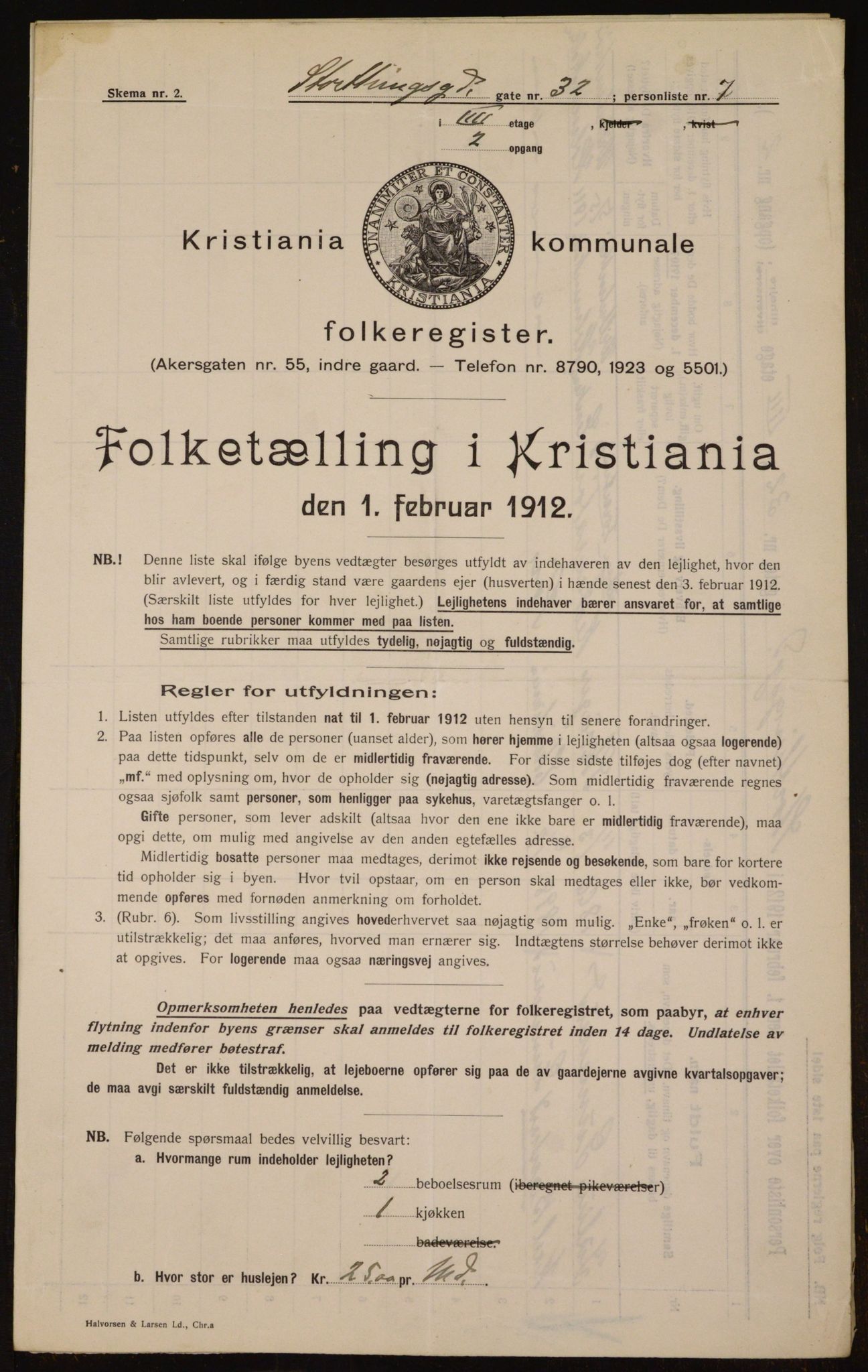 OBA, Municipal Census 1912 for Kristiania, 1912, p. 103659