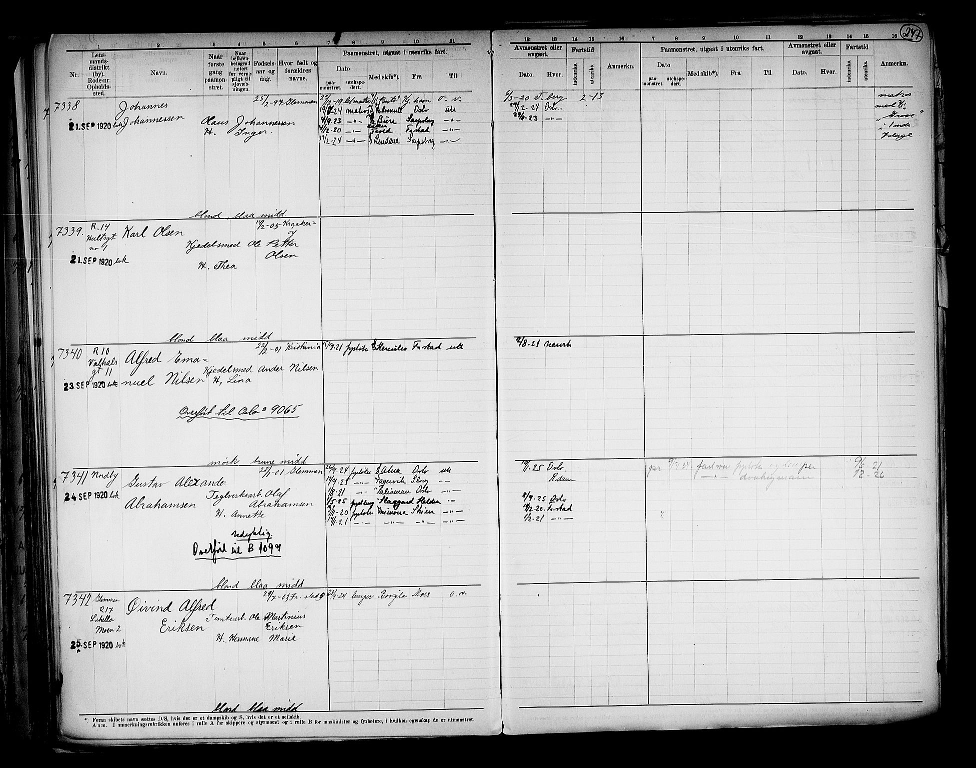 Fredrikstad mønstringskontor, SAO/A-10569b/F/Fc/Fcb/L0022: Hovedrulle, 1913, p. 278