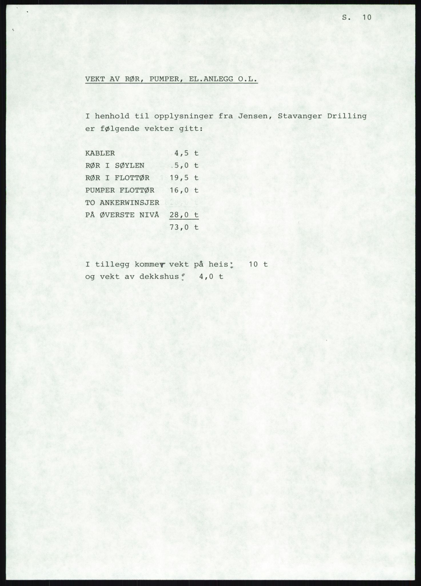 Justisdepartementet, Granskningskommisjonen ved Alexander Kielland-ulykken 27.3.1980, AV/RA-S-1165/D/L0019: S Værforhold (Doku.liste + S1-S5 av 5)/ T (T1-T2)/ U Stabilitet (Doku.liste + U1-U5 av 5), 1980-1981, p. 1004