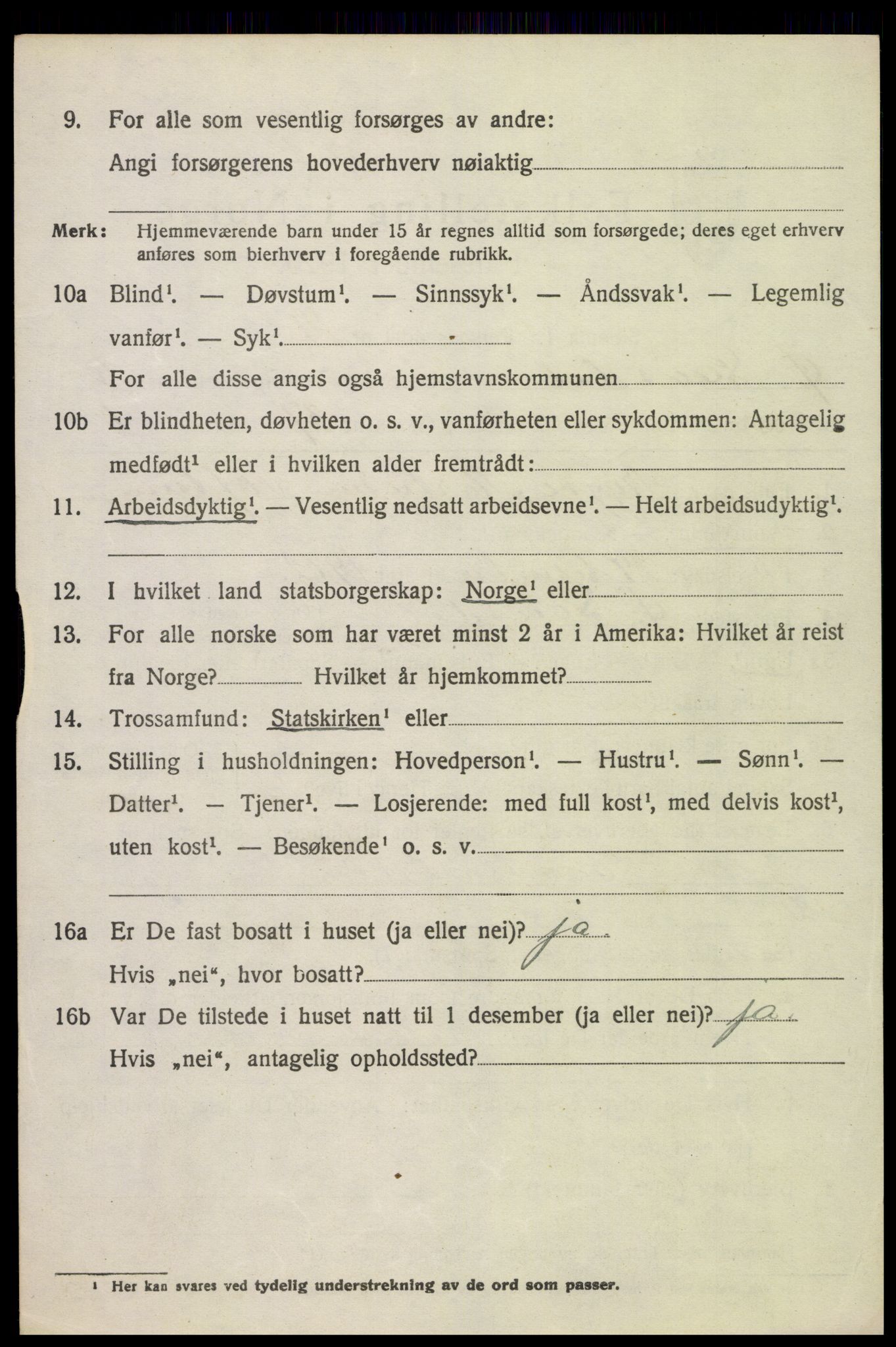 SAH, 1920 census for Østre Gausdal, 1920, p. 2813