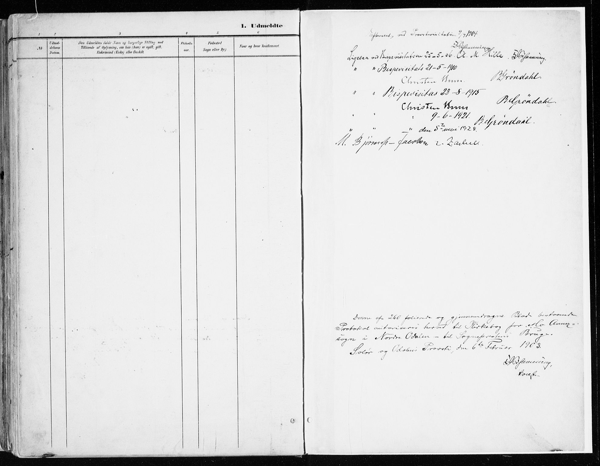 Nord-Odal prestekontor, SAH/PREST-032/H/Ha/Haa/L0009: Parish register (official) no. 9, 1902-1926
