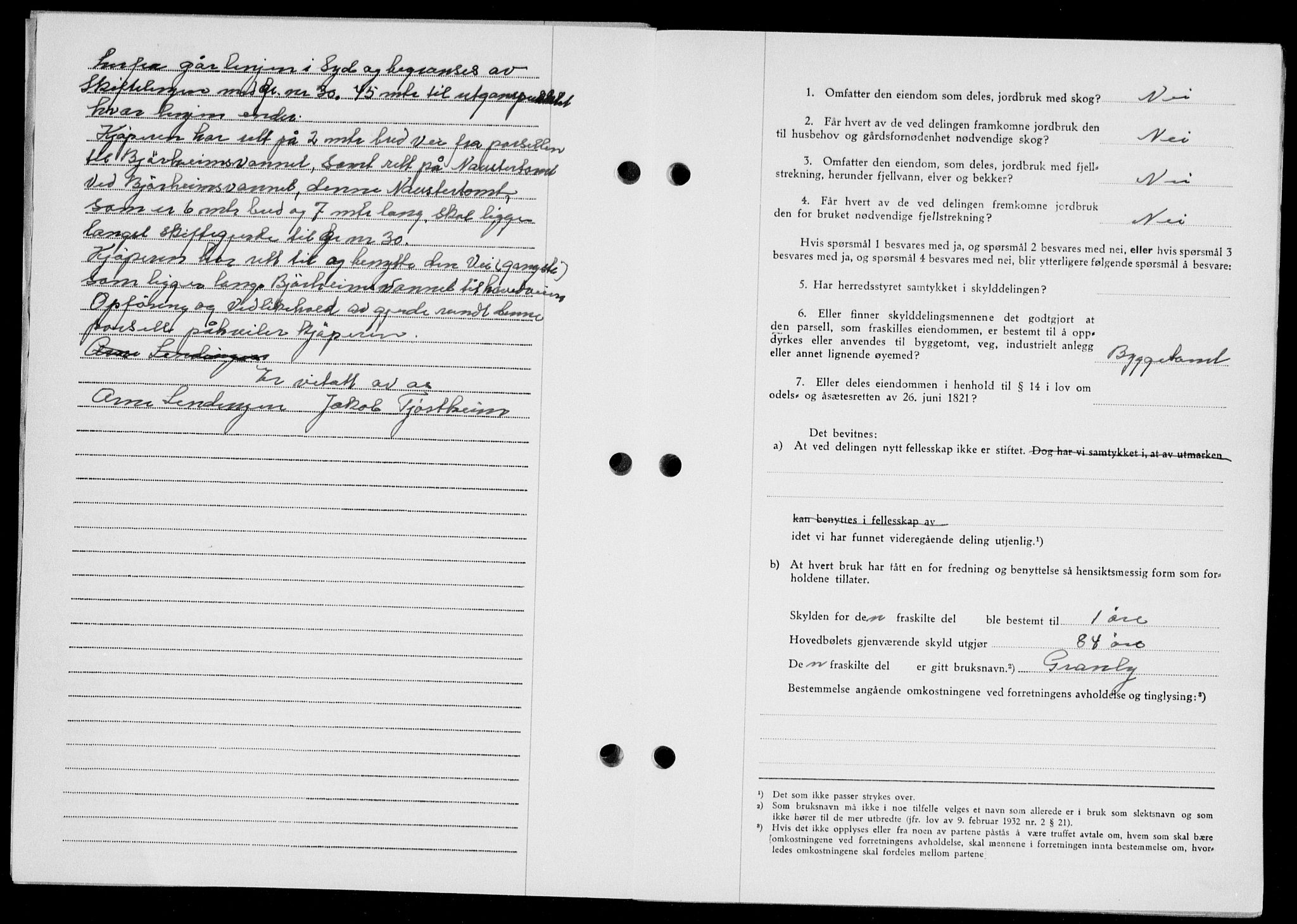 Ryfylke tingrett, SAST/A-100055/001/II/IIB/L0114: Mortgage book no. 93, 1951-1951, Diary no: : 1639/1951