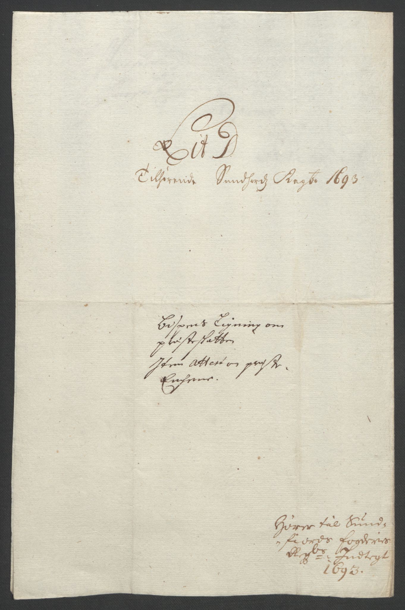 Rentekammeret inntil 1814, Reviderte regnskaper, Fogderegnskap, RA/EA-4092/R53/L3421: Fogderegnskap Sunn- og Nordfjord, 1693-1694, p. 79