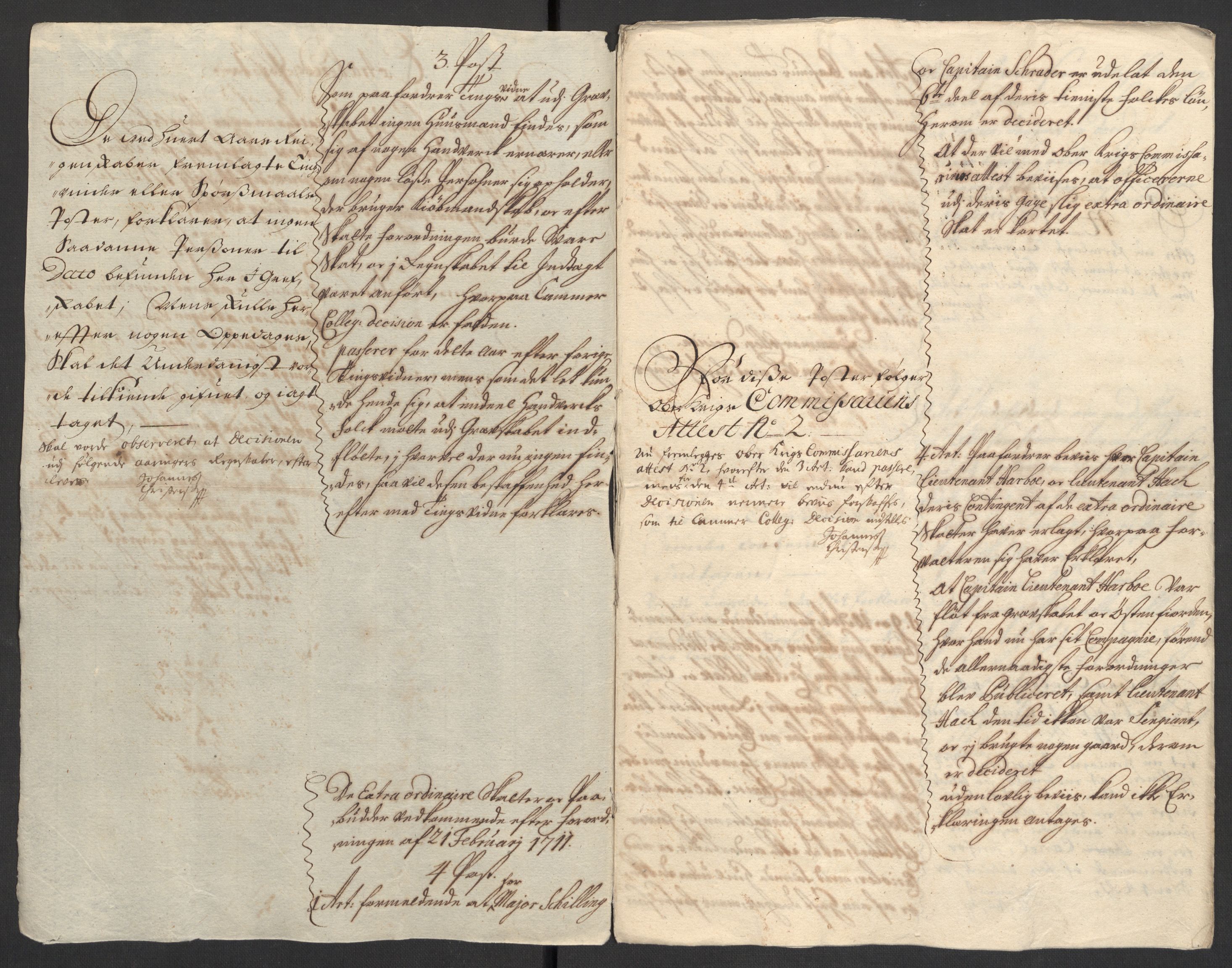 Rentekammeret inntil 1814, Reviderte regnskaper, Fogderegnskap, AV/RA-EA-4092/R32/L1876: Fogderegnskap Jarlsberg grevskap, 1711, p. 483