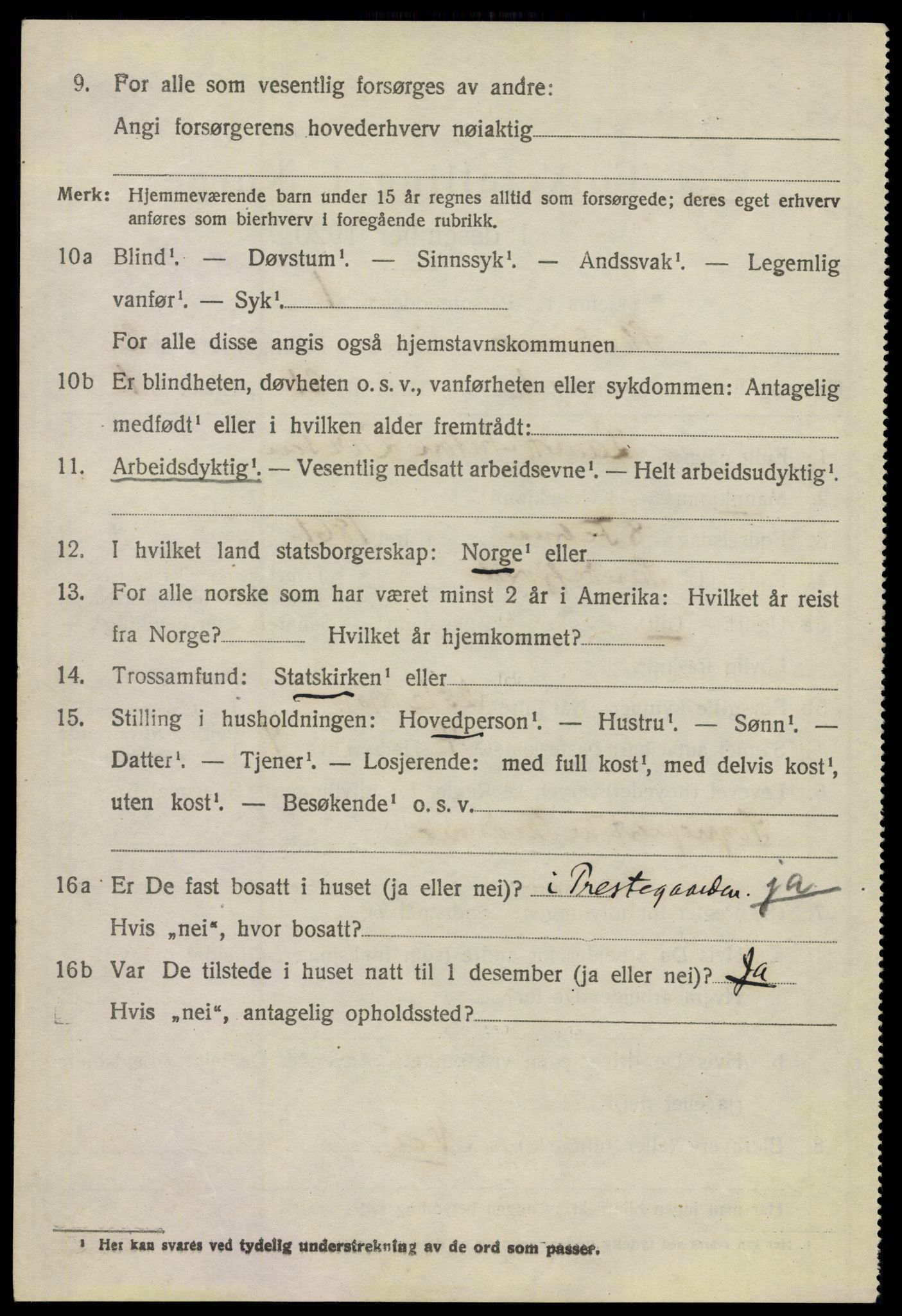 SAO, 1920 census for Skedsmo, 1920, p. 2476