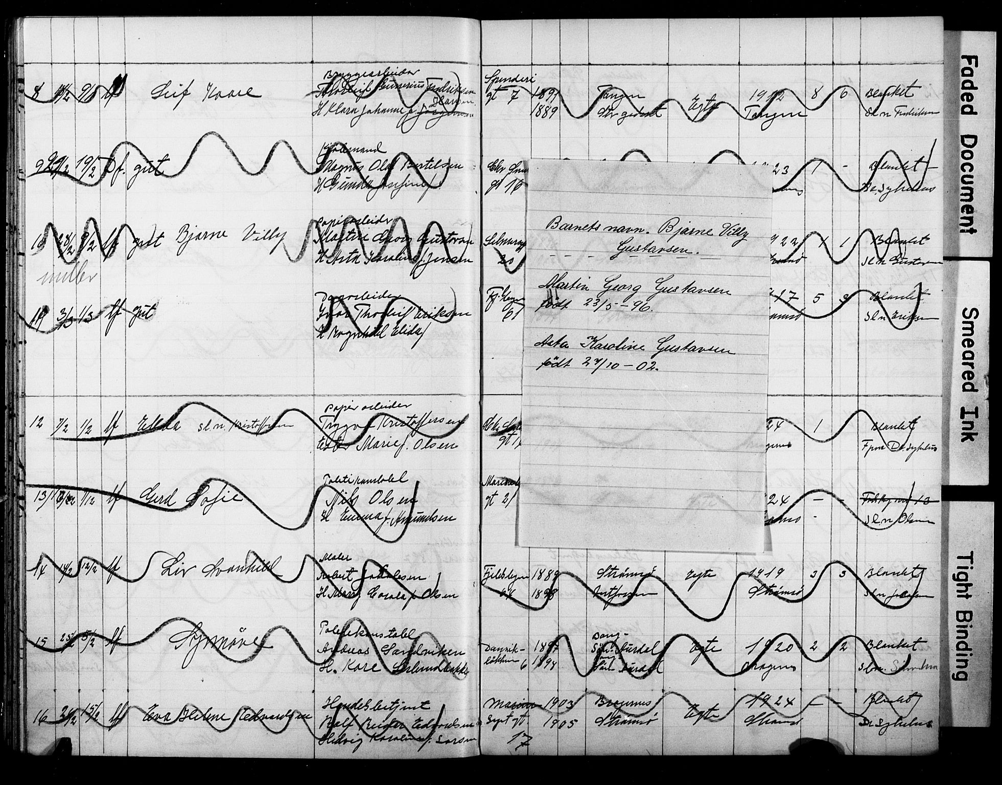 Strømsø kirkebøker, AV/SAKO-A-246/Y/Ya/L0009: Parish register draft no. I 9, 1920-1925