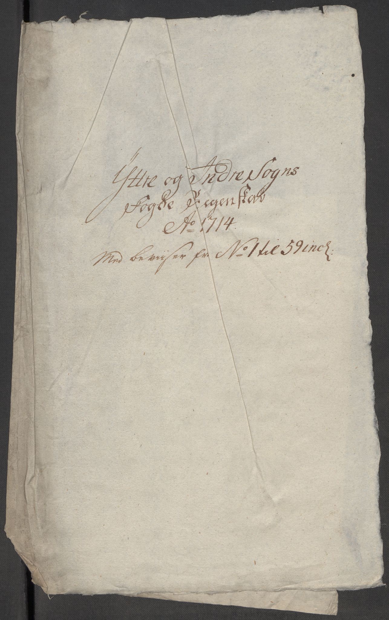 Rentekammeret inntil 1814, Reviderte regnskaper, Fogderegnskap, AV/RA-EA-4092/R52/L3319: Fogderegnskap Sogn, 1713-1714, p. 591