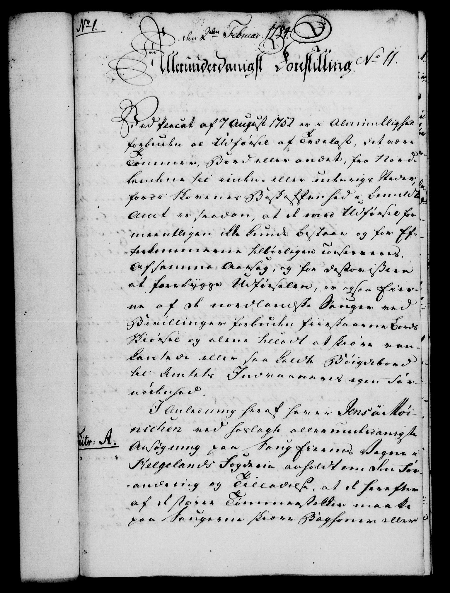Rentekammeret, Kammerkanselliet, RA/EA-3111/G/Gf/Gfa/L0066: Norsk relasjons- og resolusjonsprotokoll (merket RK 52.66), 1784, p. 110