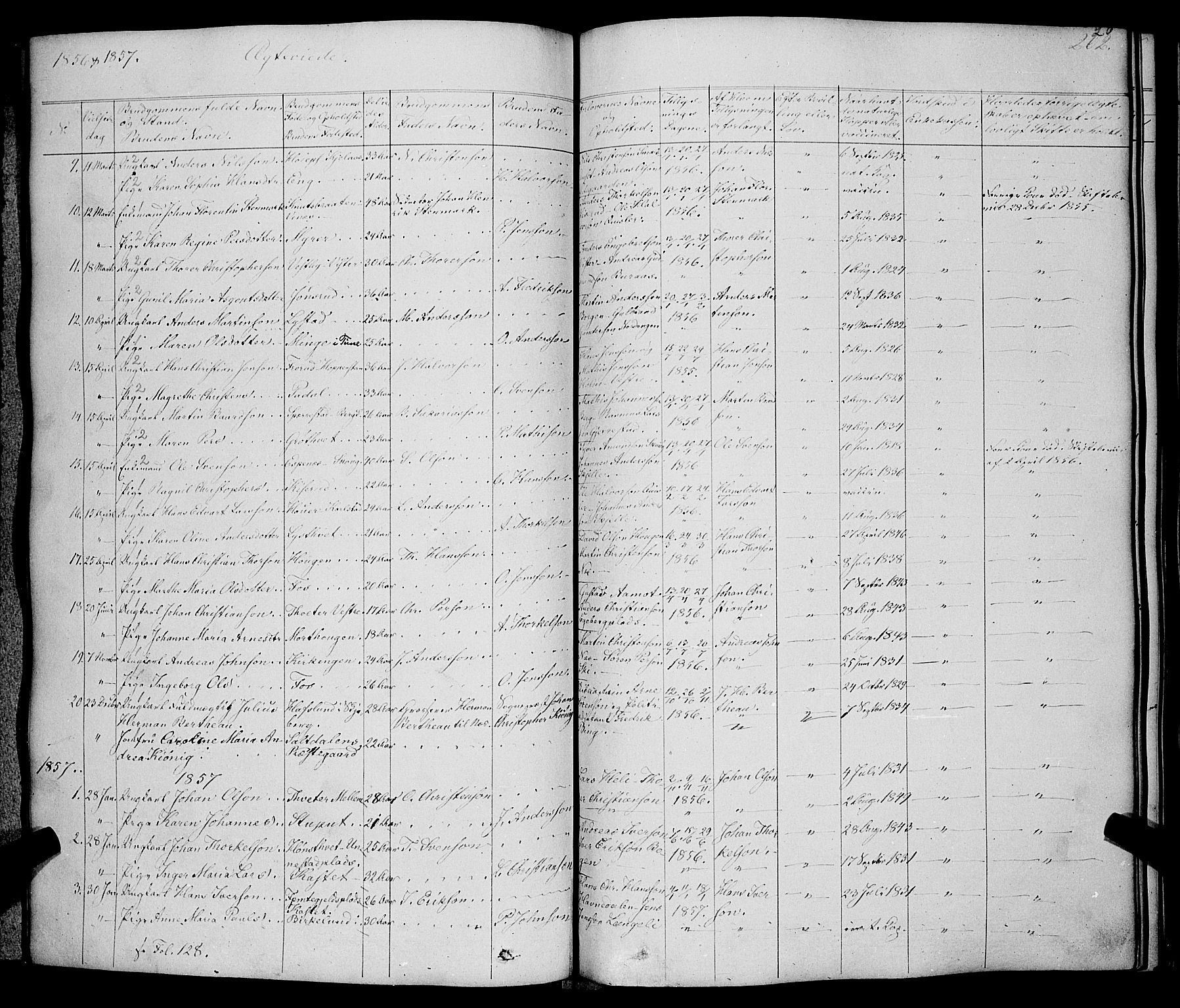 Skiptvet prestekontor Kirkebøker, AV/SAO-A-20009/F/Fa/L0006: Parish register (official) no. 6, 1839-1860, p. 202