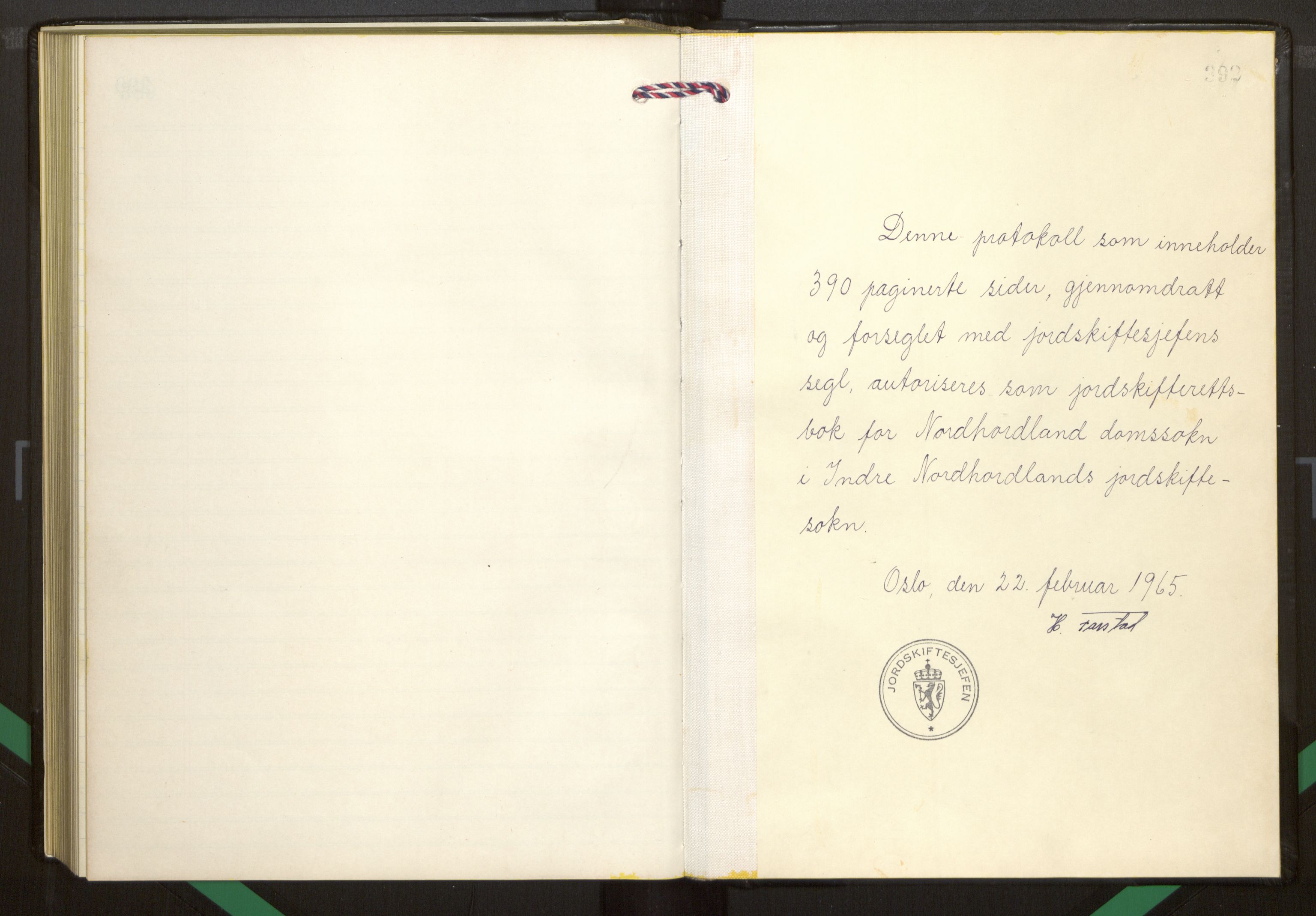 Hordaland jordskiftedøme - I Nordhordland jordskiftedistrikt, AV/SAB-A-6801/A/Aa/L0057: Forhandlingsprotokoll, 1965-1969