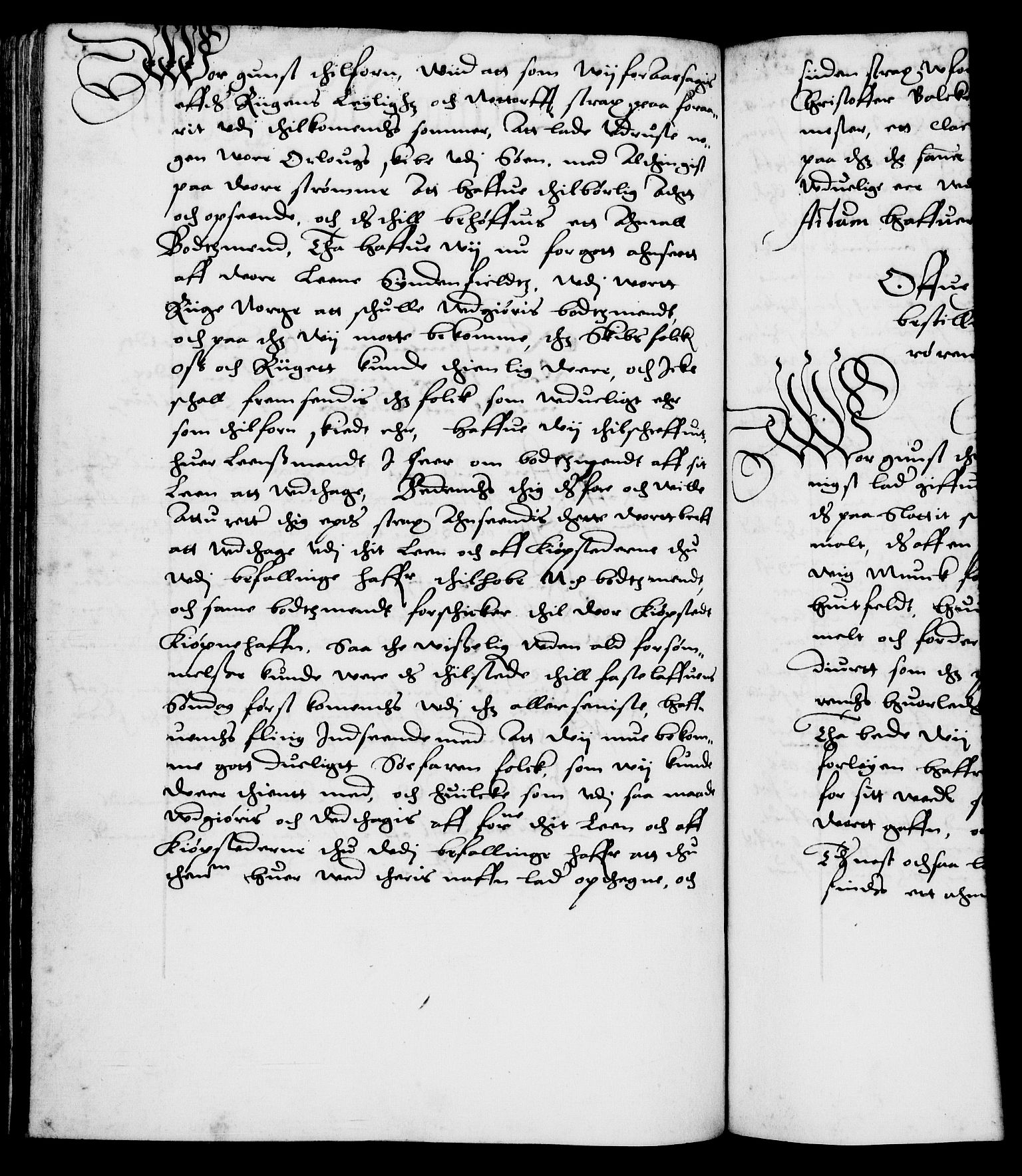 Danske Kanselli 1572-1799, AV/RA-EA-3023/F/Fc/Fca/Fcab/L0001: Norske tegnelser (mikrofilm), 1572-1588, p. 283b