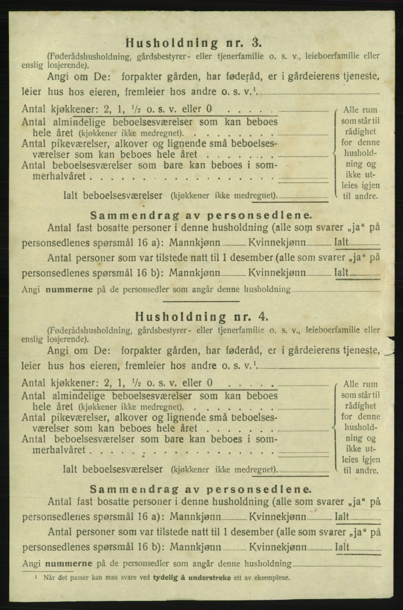 SAB, 1920 census for Varaldsøy, 1920, p. 595