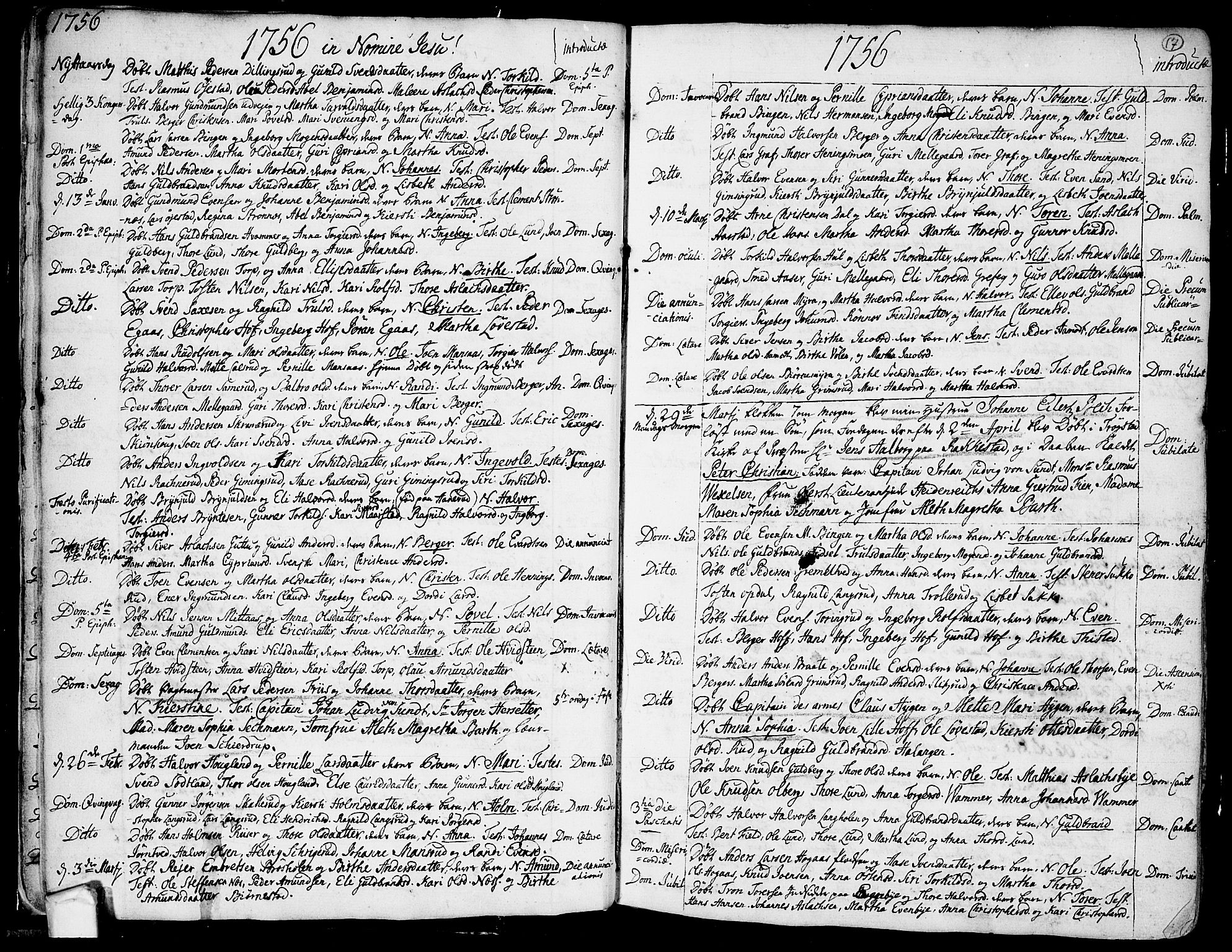 Trøgstad prestekontor Kirkebøker, SAO/A-10925/F/Fa/L0004: Parish register (official) no. I 4, 1750-1784, p. 17