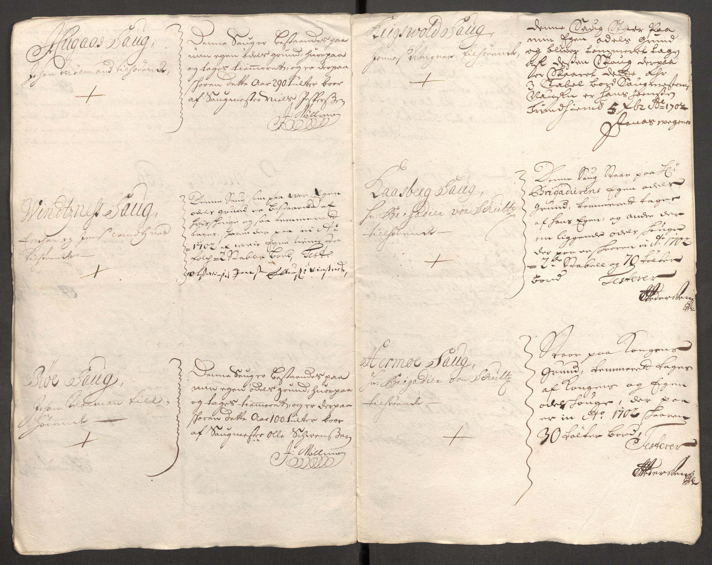 Rentekammeret inntil 1814, Reviderte regnskaper, Fogderegnskap, AV/RA-EA-4092/R60/L3952: Fogderegnskap Orkdal og Gauldal, 1702, p. 276