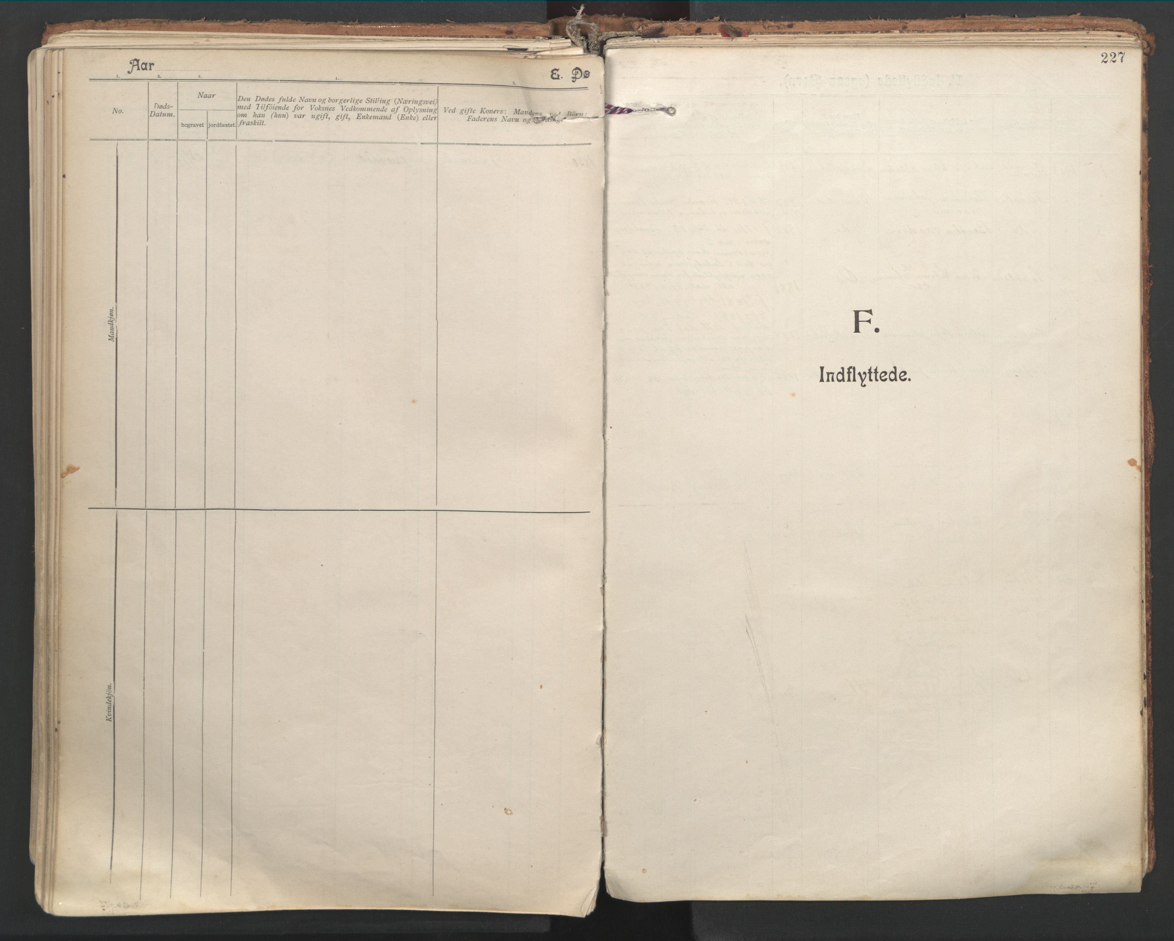 Ministerialprotokoller, klokkerbøker og fødselsregistre - Nordland, AV/SAT-A-1459/846/L0647: Parish register (official) no. 846A05, 1902-1915, p. 227