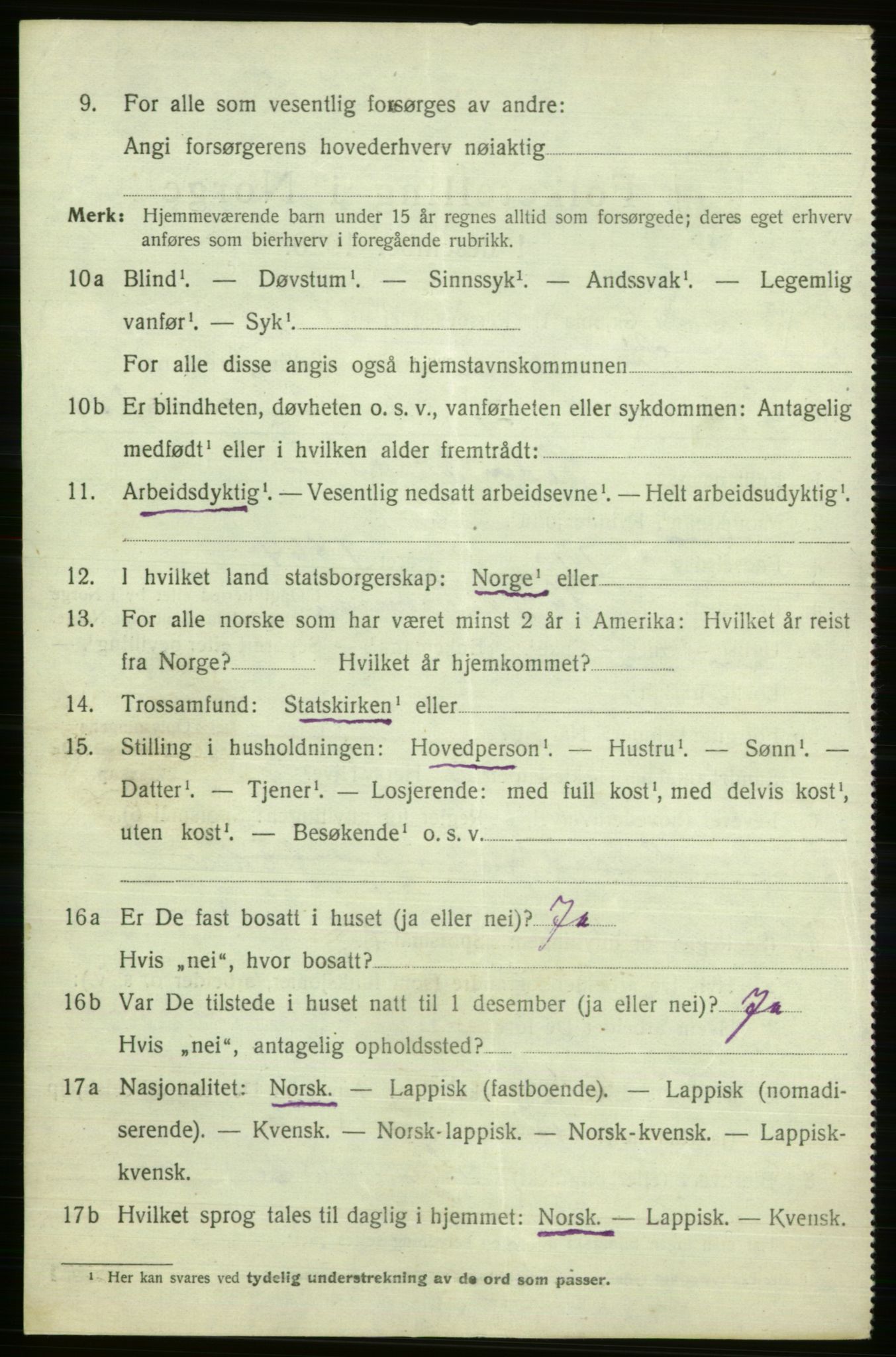 SATØ, 1920 census for Sør-Varanger, 1920, p. 3449