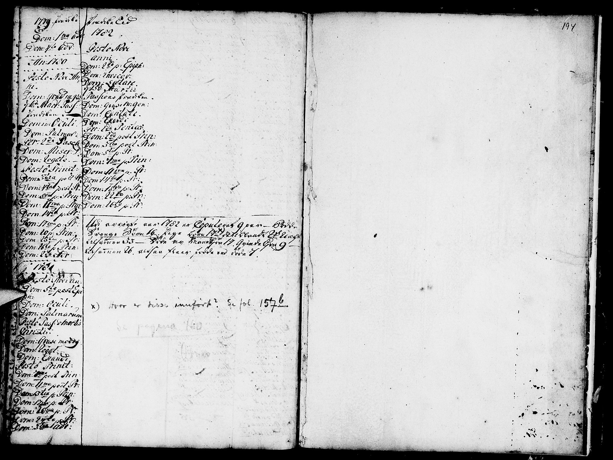 Etne sokneprestembete, SAB/A-75001/H/Haa: Parish register (official) no. A 3 /3, 1755-1782, p. 194