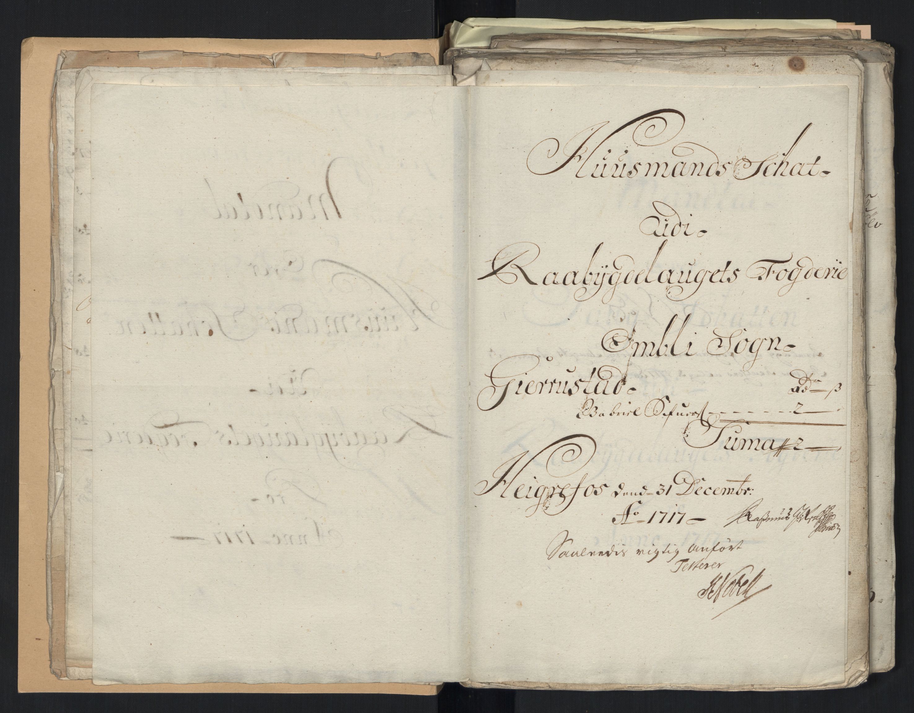 Rentekammeret inntil 1814, Reviderte regnskaper, Fogderegnskap, RA/EA-4092/R40/L2452: Fogderegnskap Råbyggelag, 1716-1717, p. 201