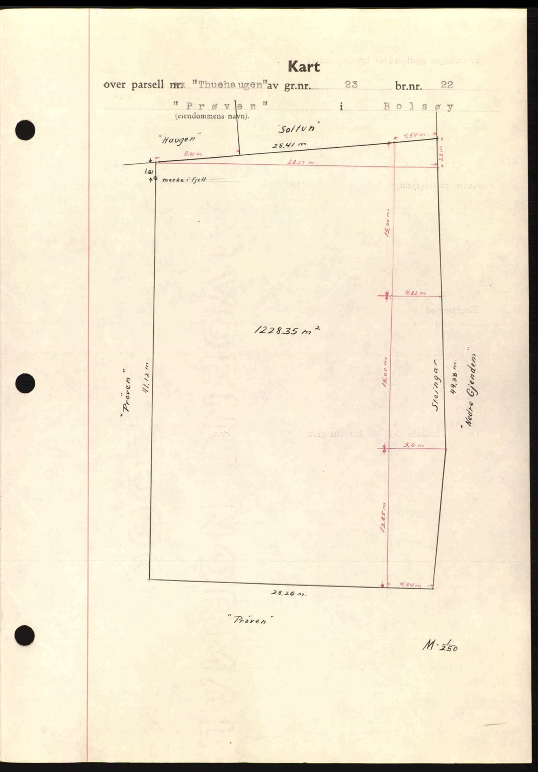 Romsdal sorenskriveri, AV/SAT-A-4149/1/2/2C: Mortgage book no. A10, 1941-1941, Diary no: : 1409/1941