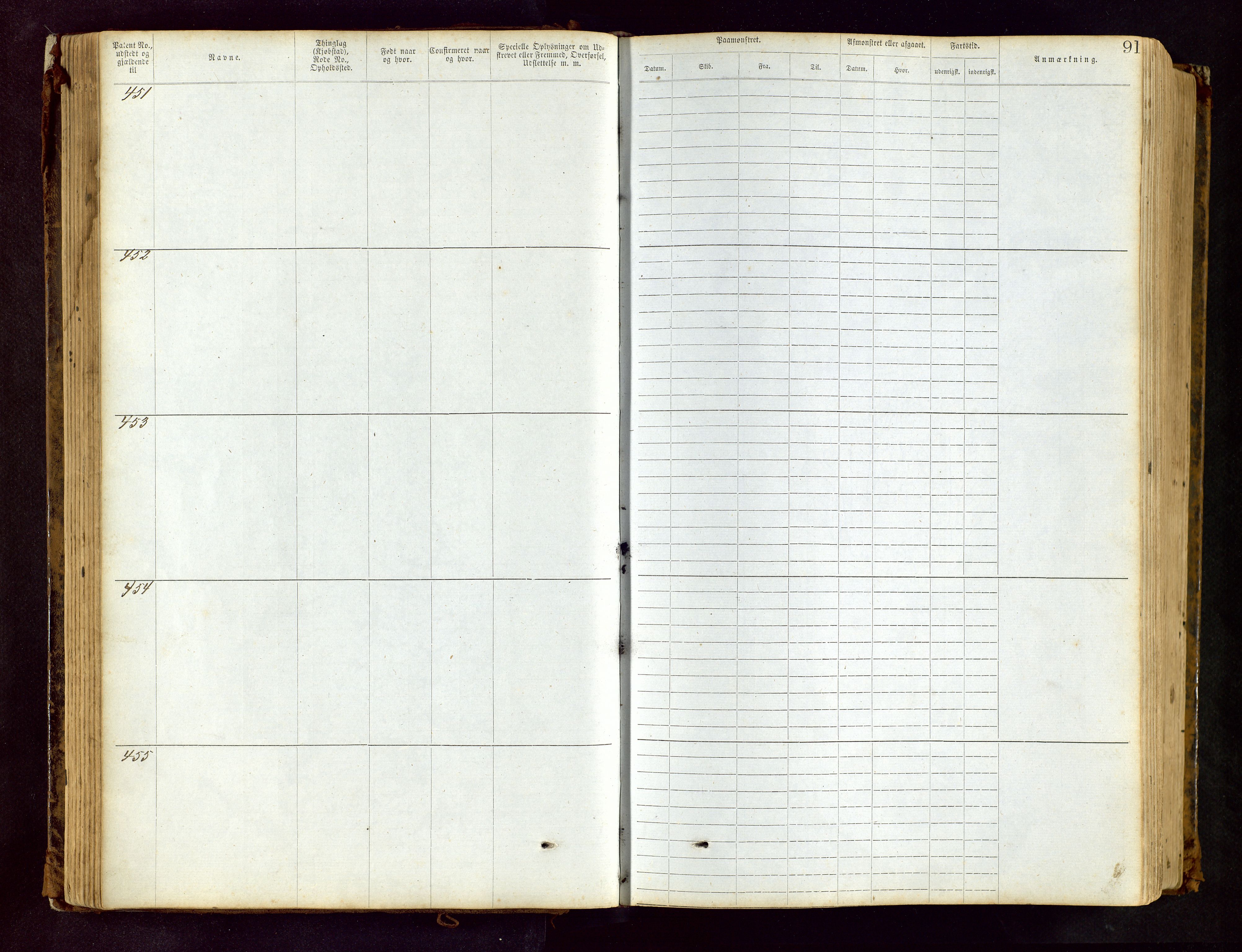 Haugesund sjømannskontor, AV/SAST-A-102007/F/Ff/L0002: Sjøfartsrulle Skudenes krets nr. 1-2719, 1868-1948, p. 91