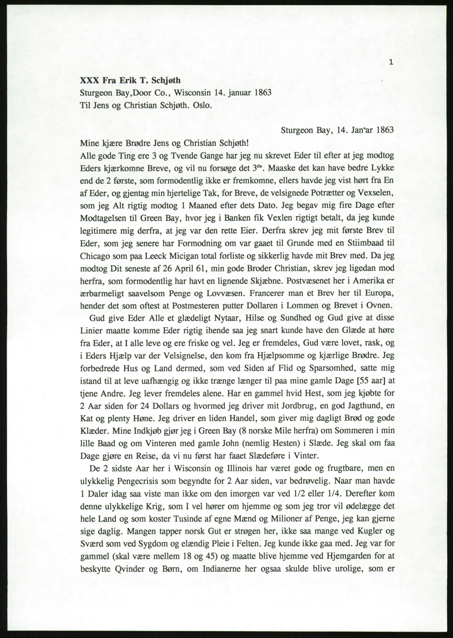 Samlinger til kildeutgivelse, Amerikabrevene, AV/RA-EA-4057/F/L0003: Innlån fra Oslo: Hals - Steen, 1838-1914, p. 896