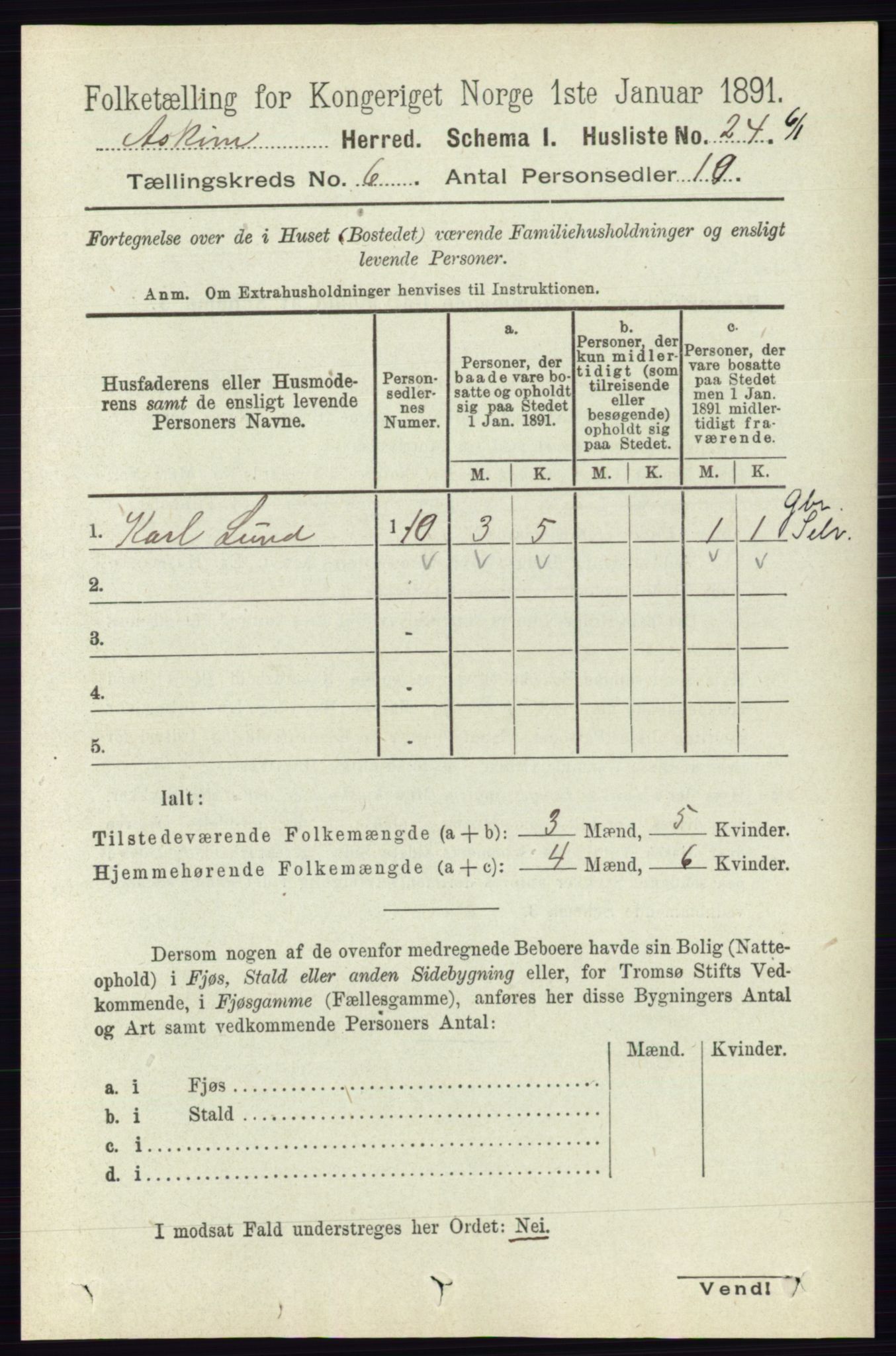 RA, 1891 census for 0124 Askim, 1891, p. 770