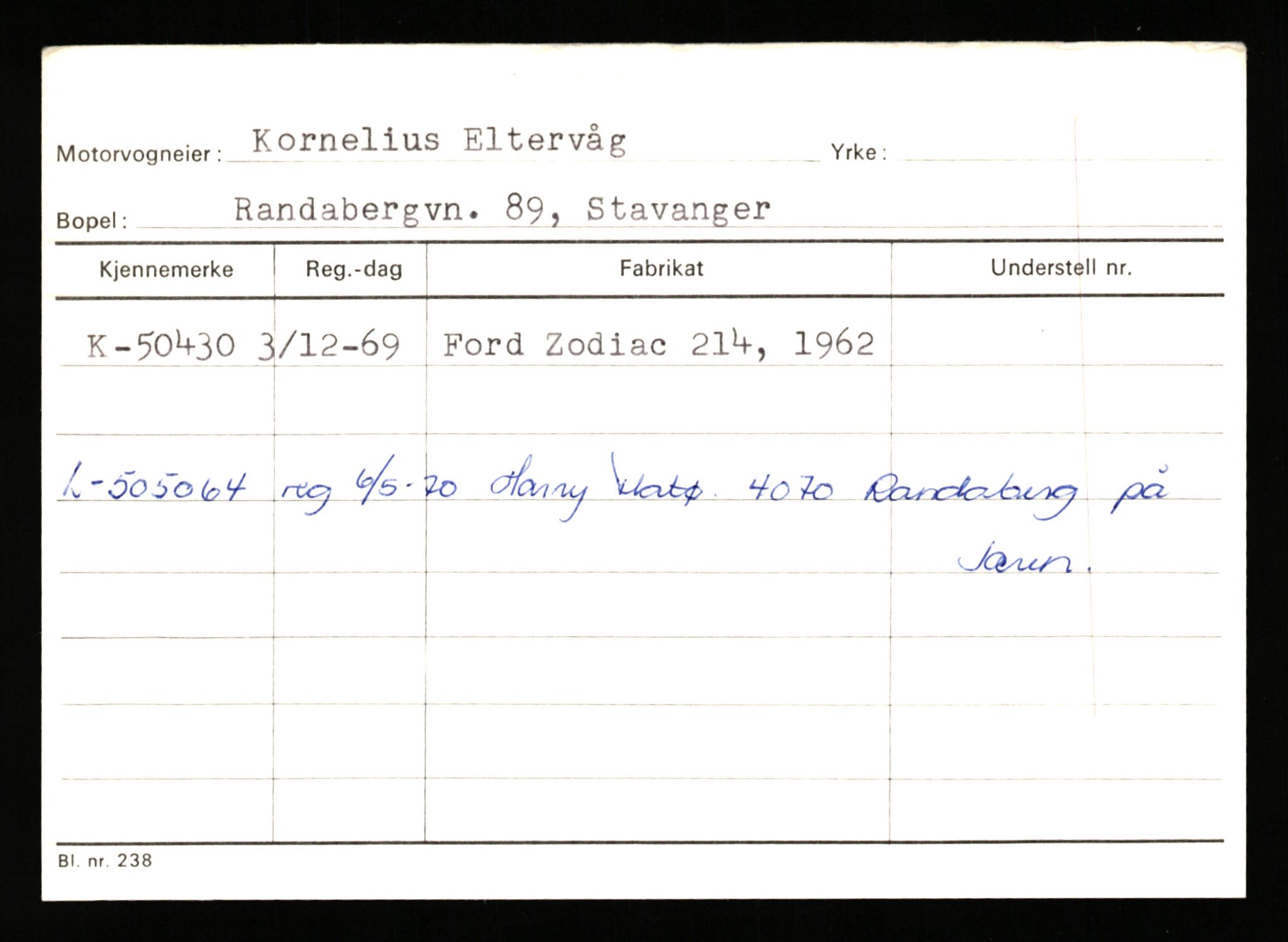 Stavanger trafikkstasjon, AV/SAST-A-101942/0/G/L0007: Registreringsnummer: 49019 - 67460, 1930-1971, p. 309