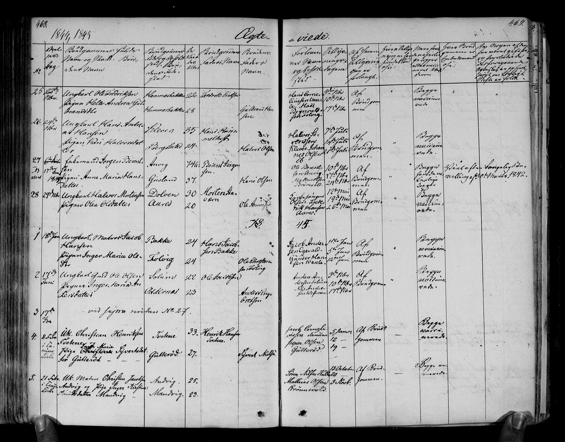 Brunlanes kirkebøker, SAKO/A-342/F/Fa/L0003: Parish register (official) no. I 3, 1834-1845, p. 468-469